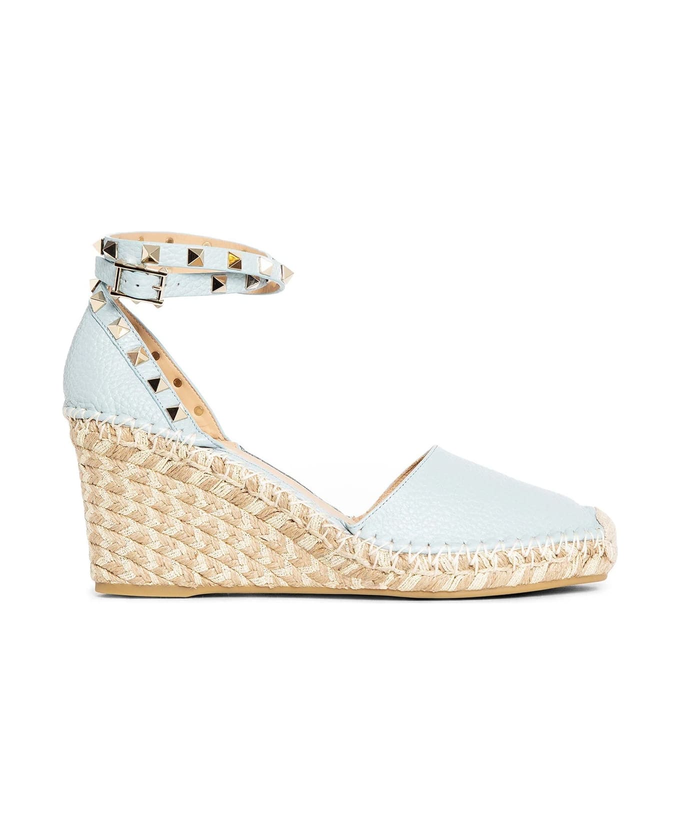 Valentino Garavani Garavani Rockstud Wedge Sandals - Blue