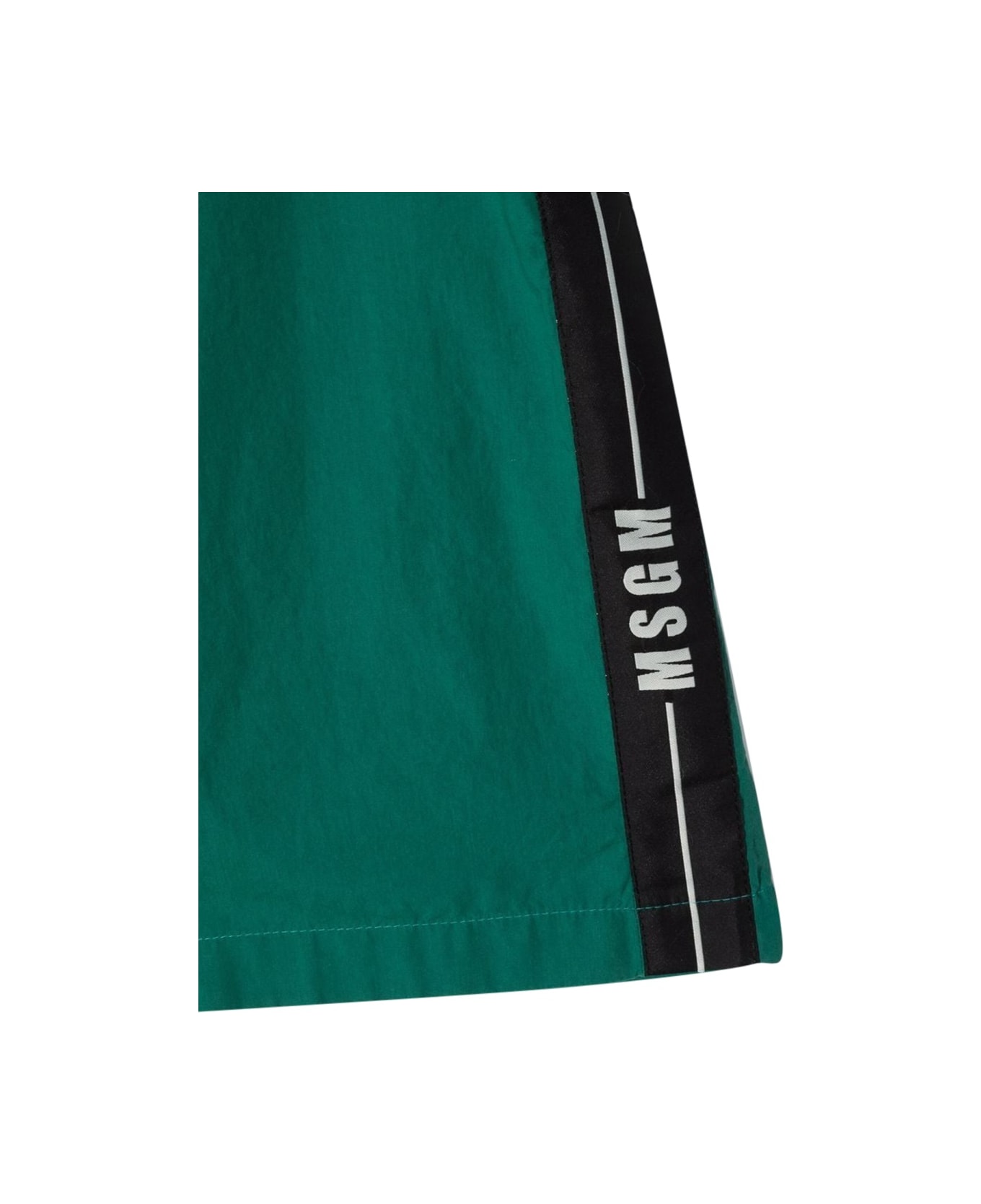 MSGM Cotton Bermuda - GREEN