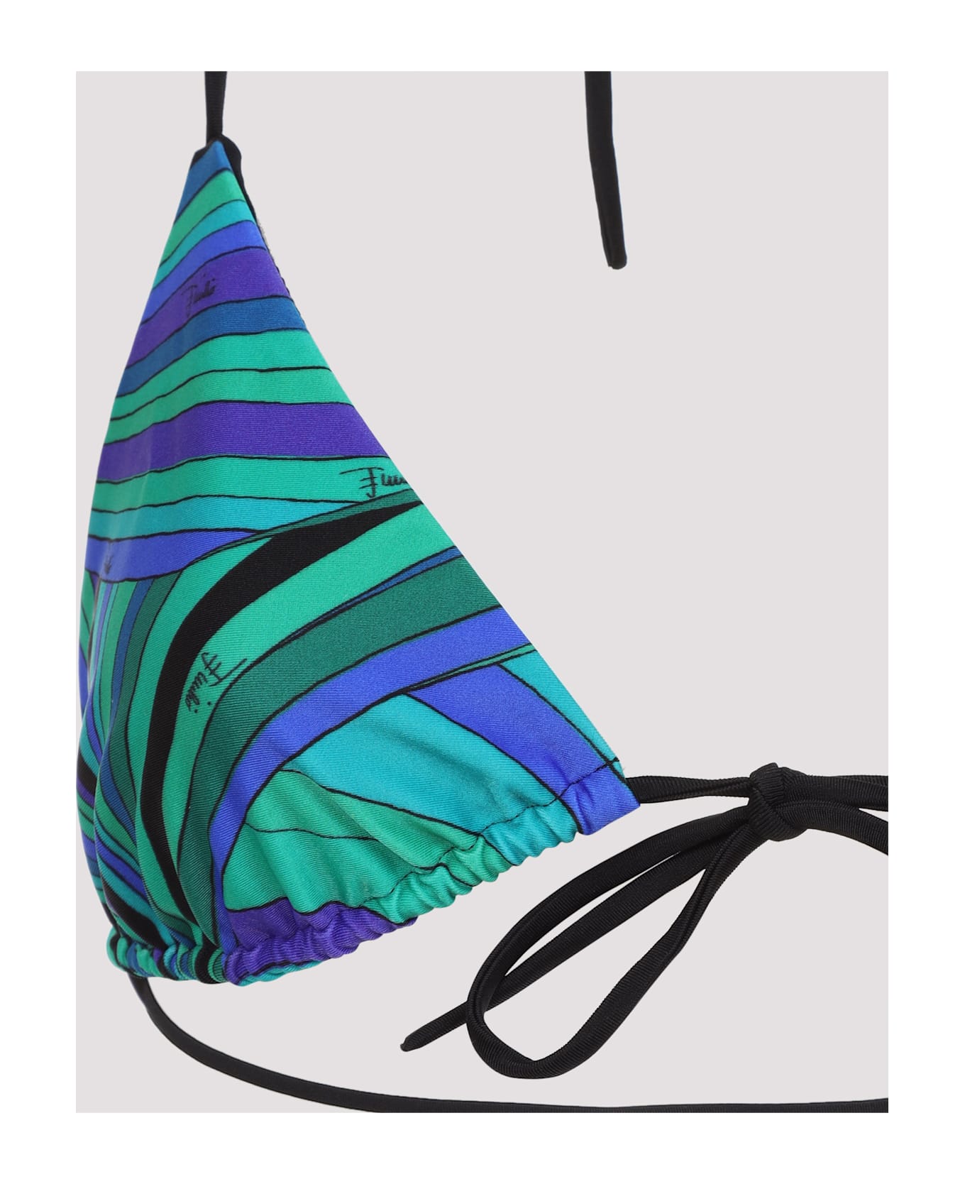 Pucci Iris Bikini Top - Smeraldo