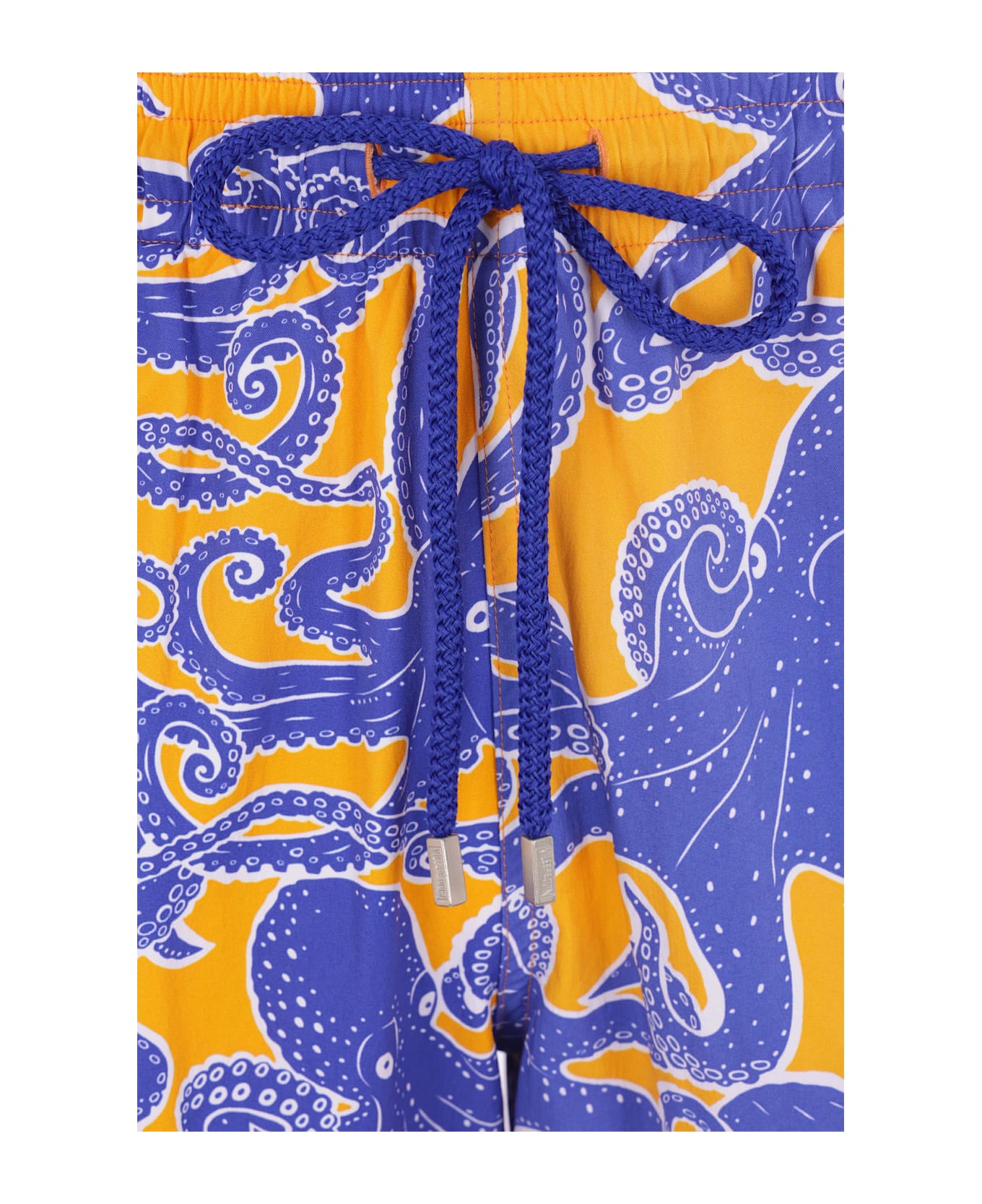 Vilebrequin Moorise Swim Shorts In Recycled Nylon - Giallo