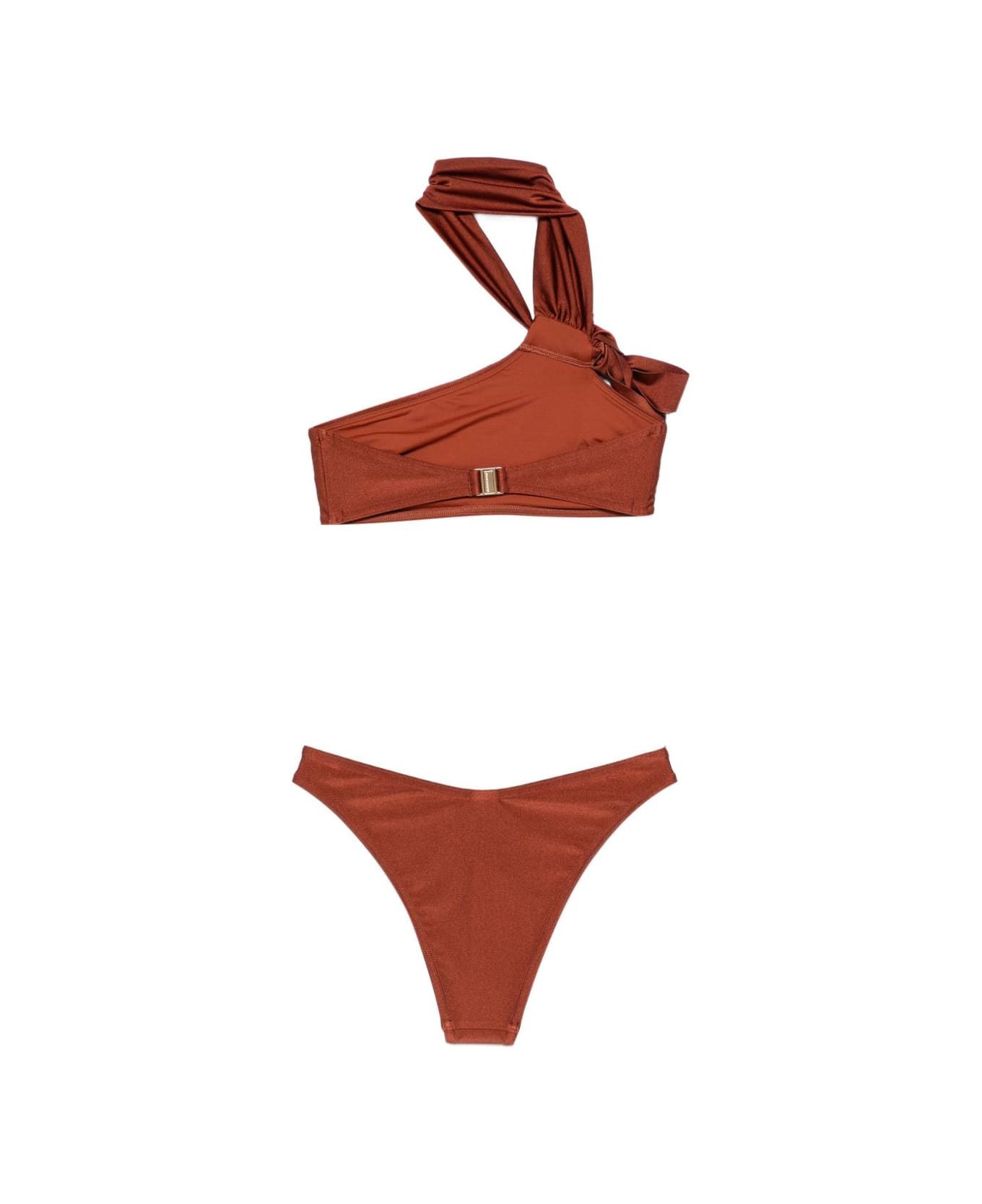 Zimmermann Awaken Bikini Set - Leather Brown