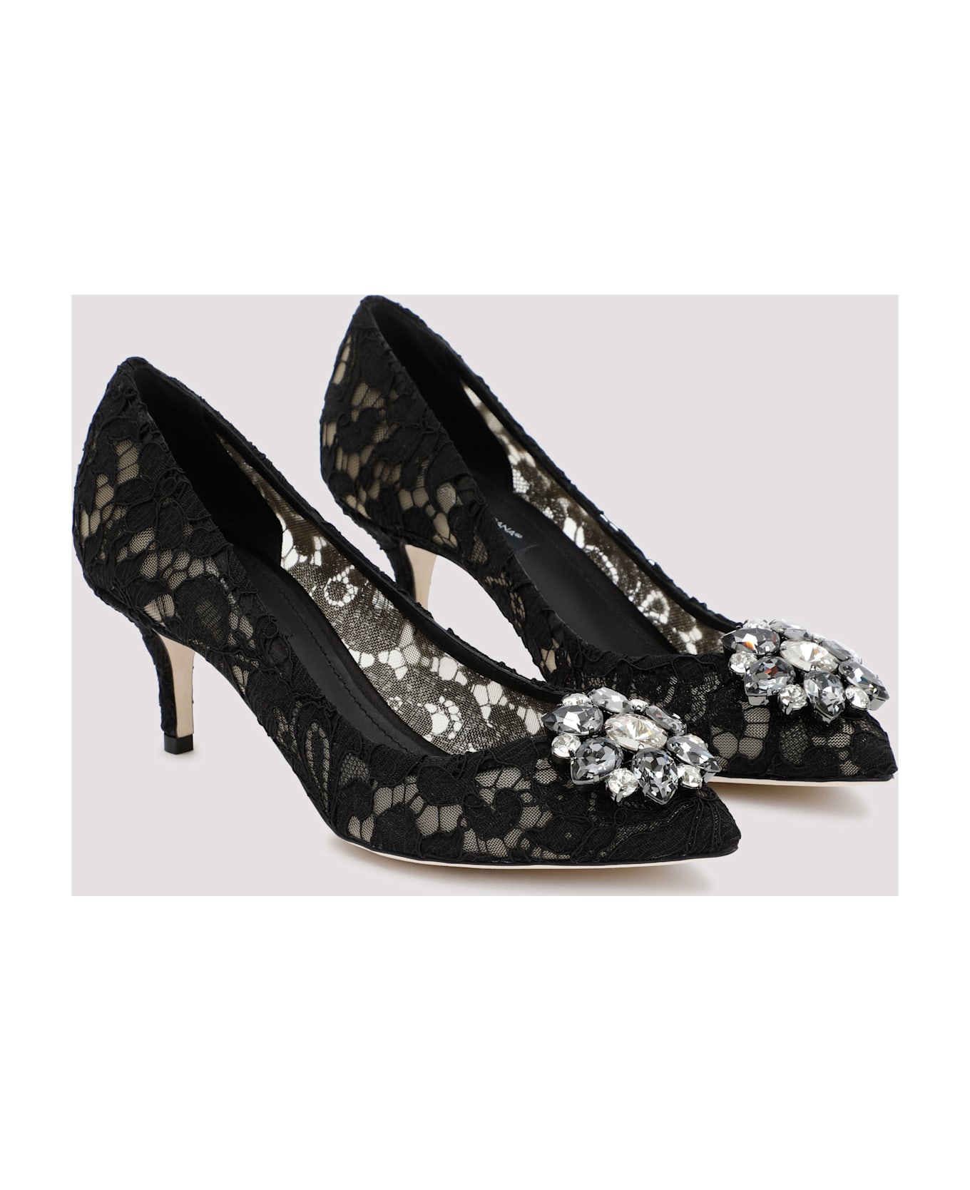 Dolce & Gabbana Lace Pumps - Nero