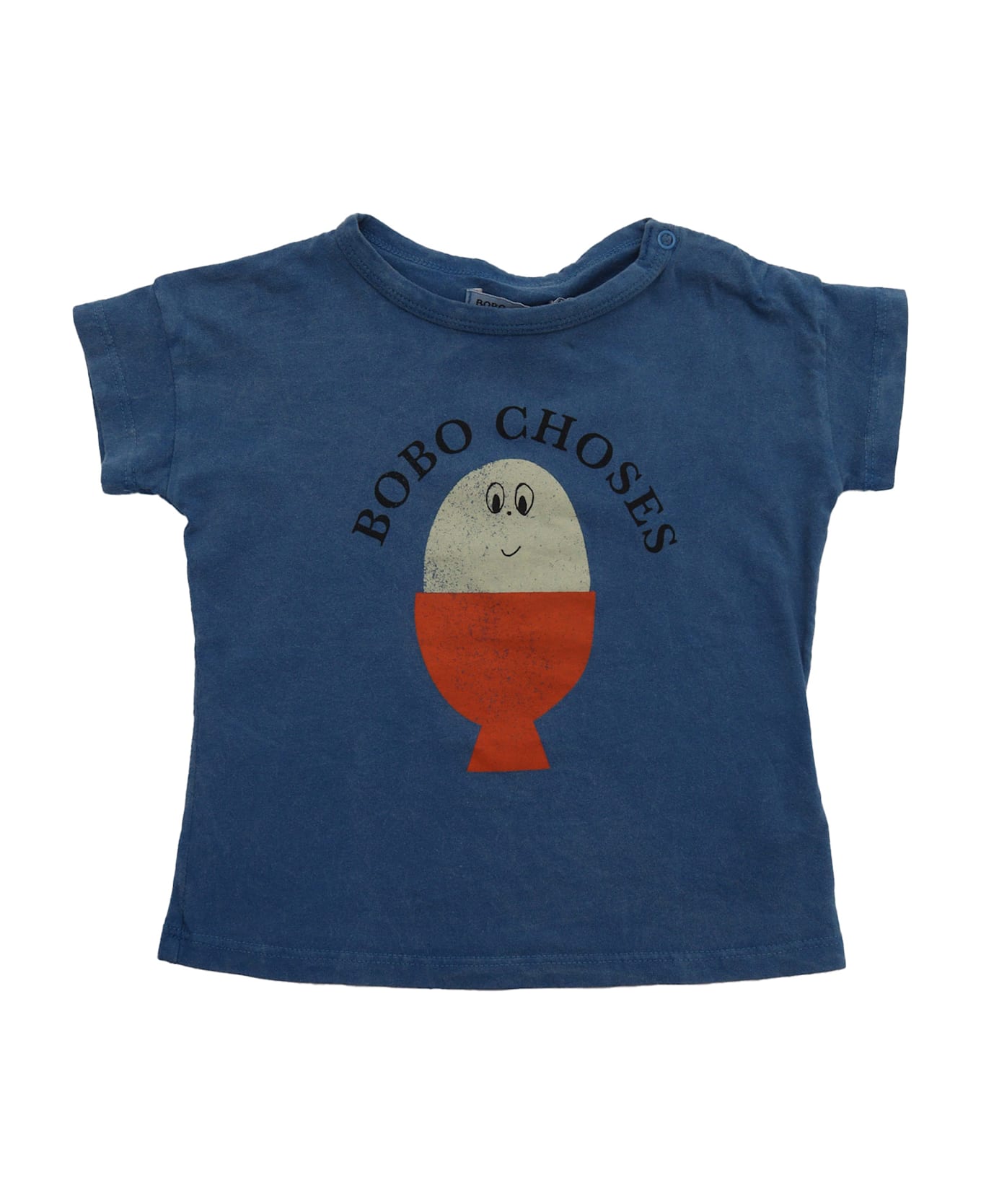 Bobo Choses Morning Egg T-shirt - BLUE