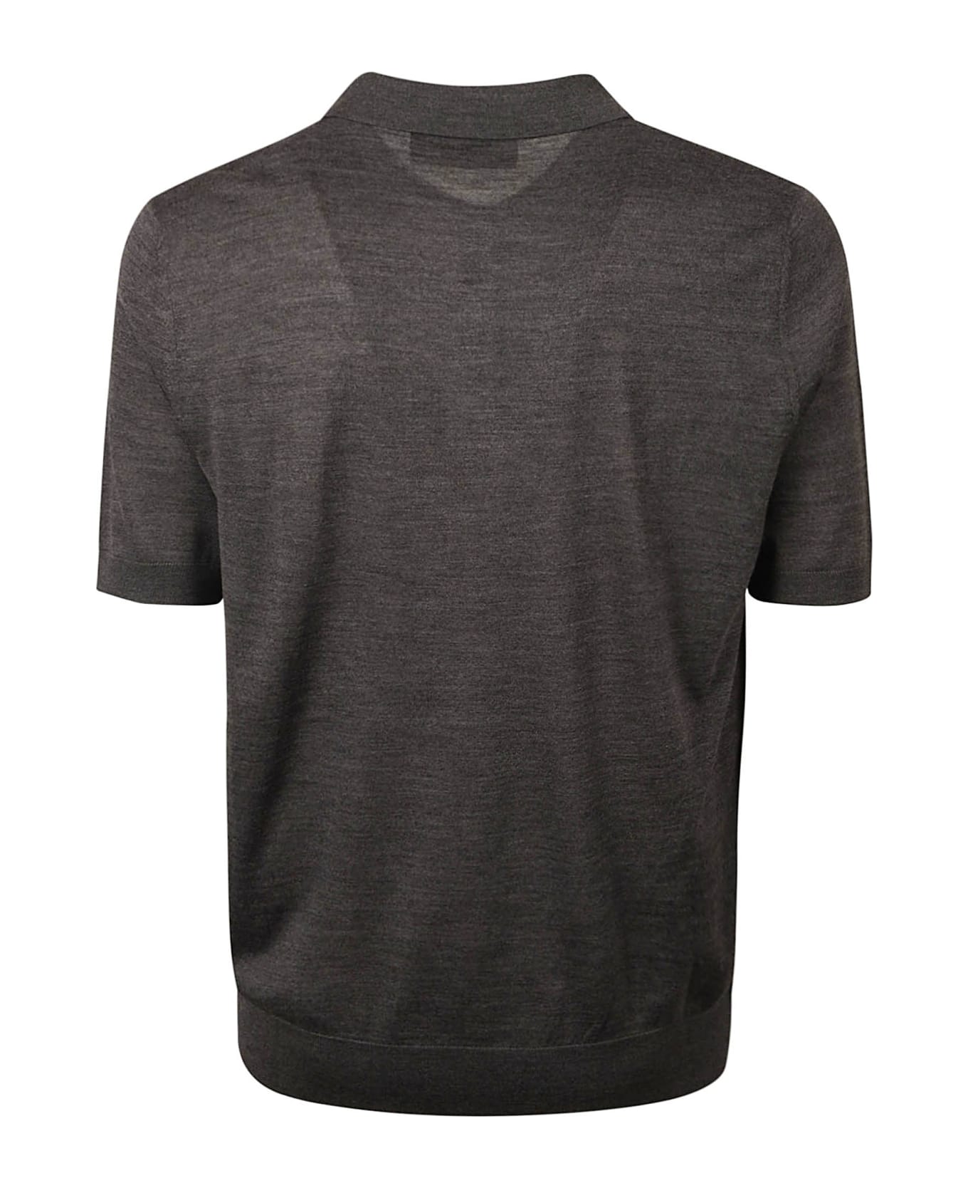 Dsquared2 Knit Polo Shirt - Grey