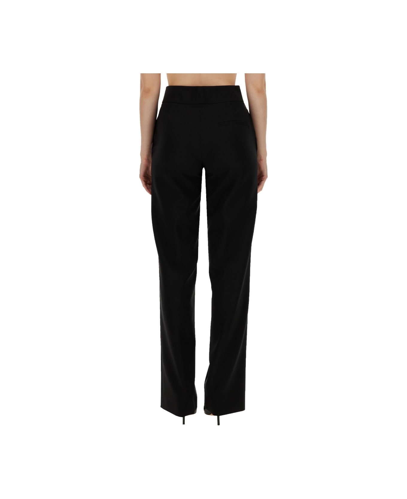 Genny Tailored Pants - BLACK