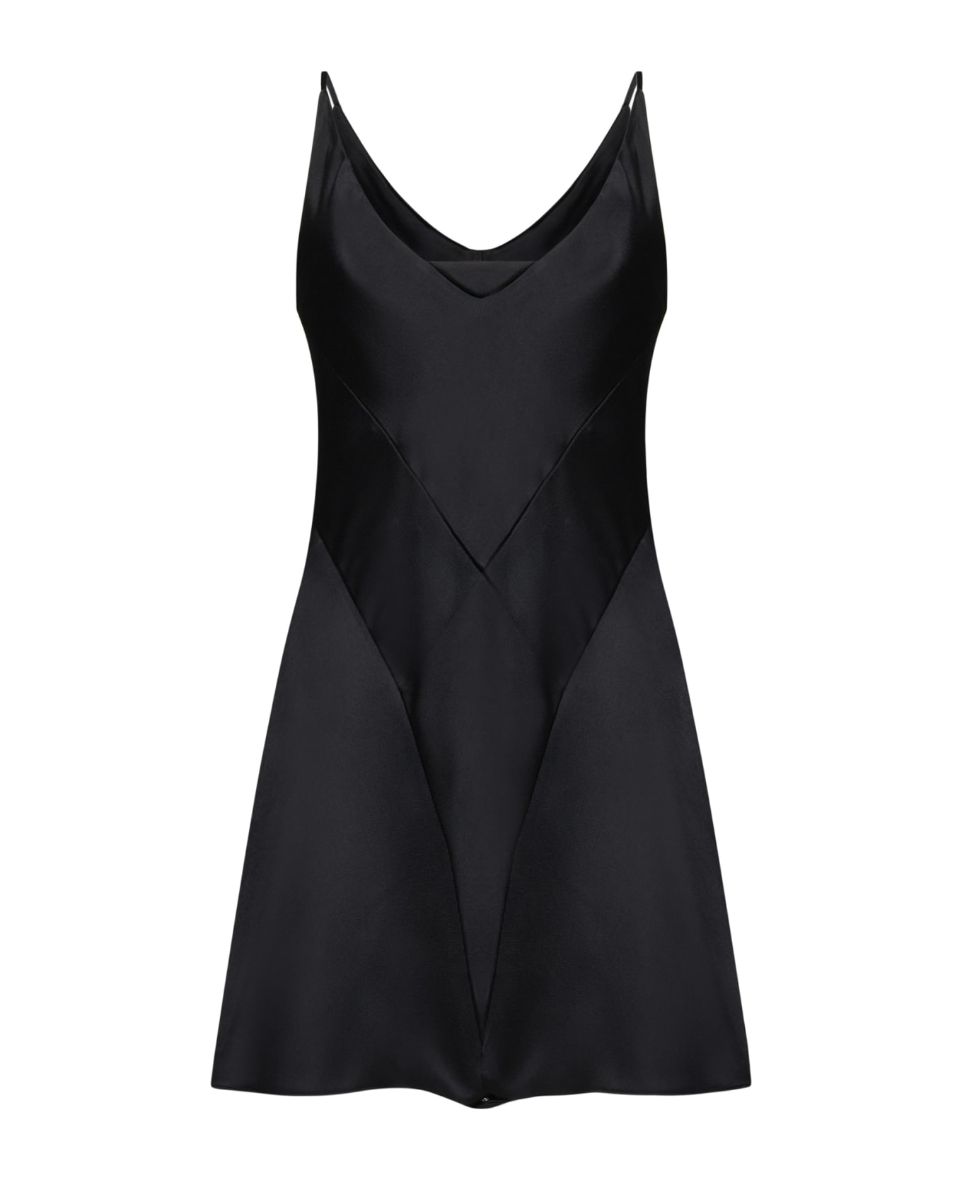 Maison Margiela Viscose Jumpsuit - Black ワンピース＆ドレス