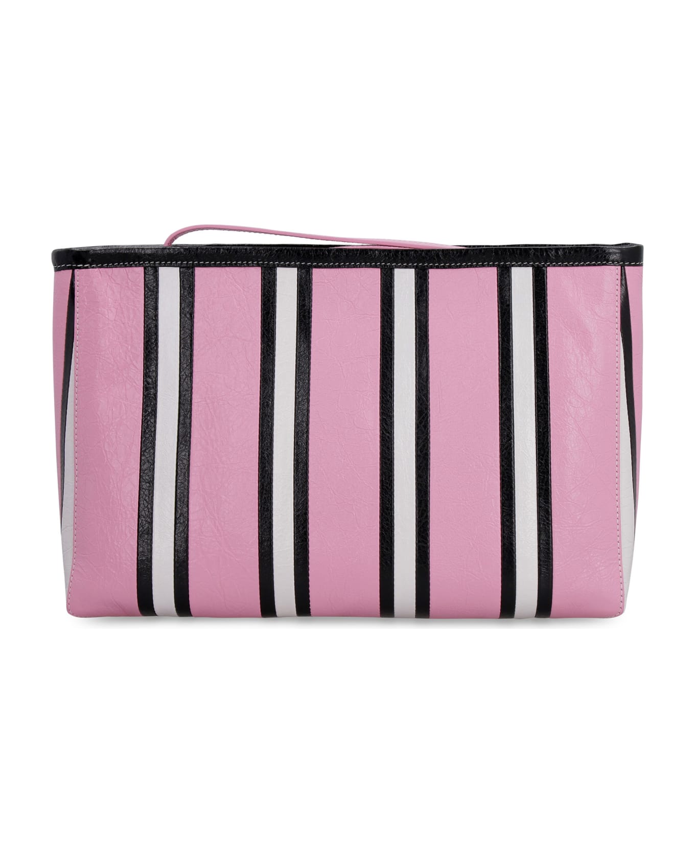 Balenciaga Barbes Leather Clutch - Pink クラッチバッグ