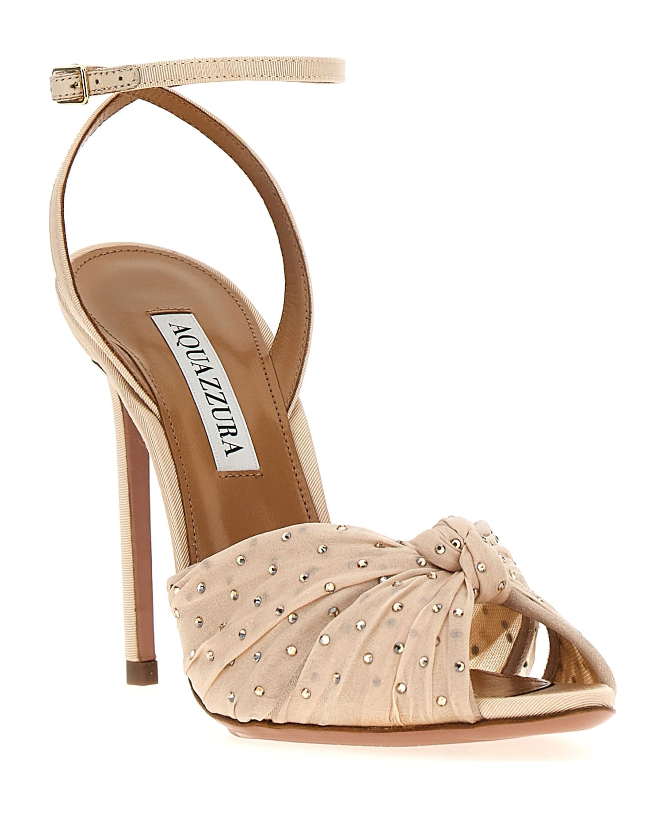 Aquazzura 'slow Kisses' Sandals - Beige