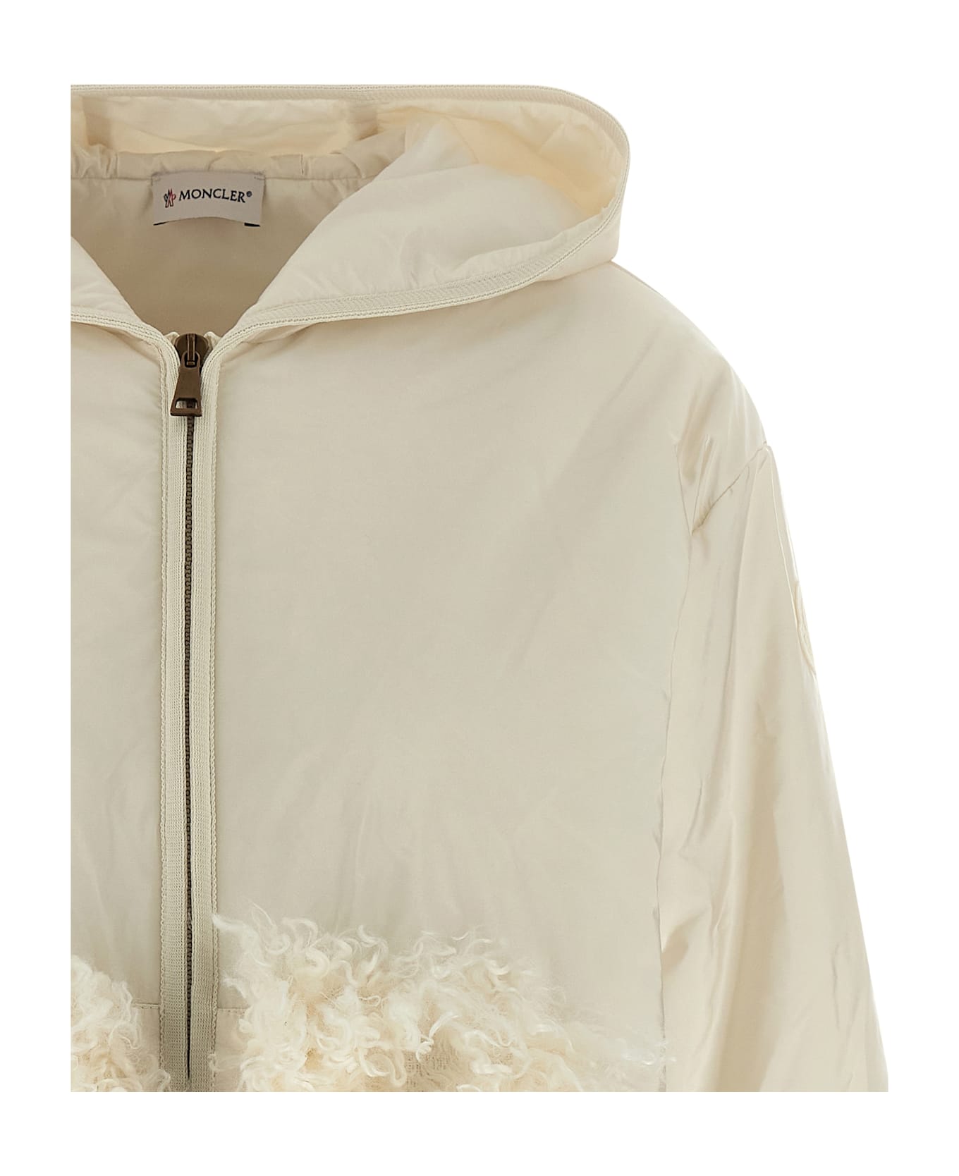 Moncler Teddy Pocket Sweatshirt - White