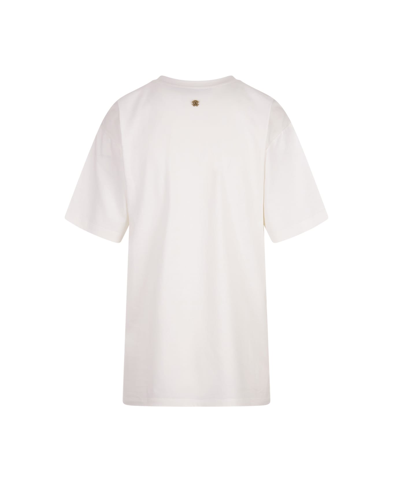 Roberto Cavalli Plumage T-shirt - White