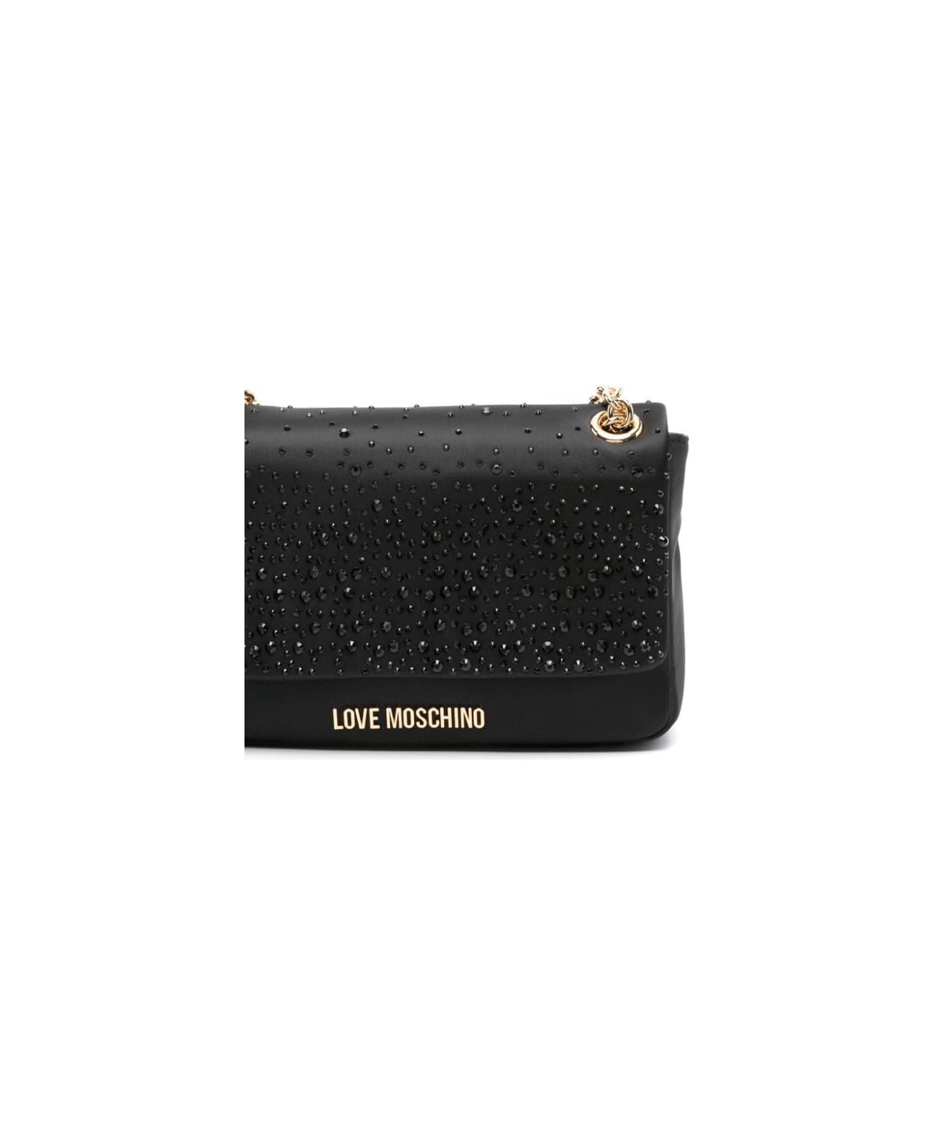 Love Moschino Shoulder Bag - A Black Black