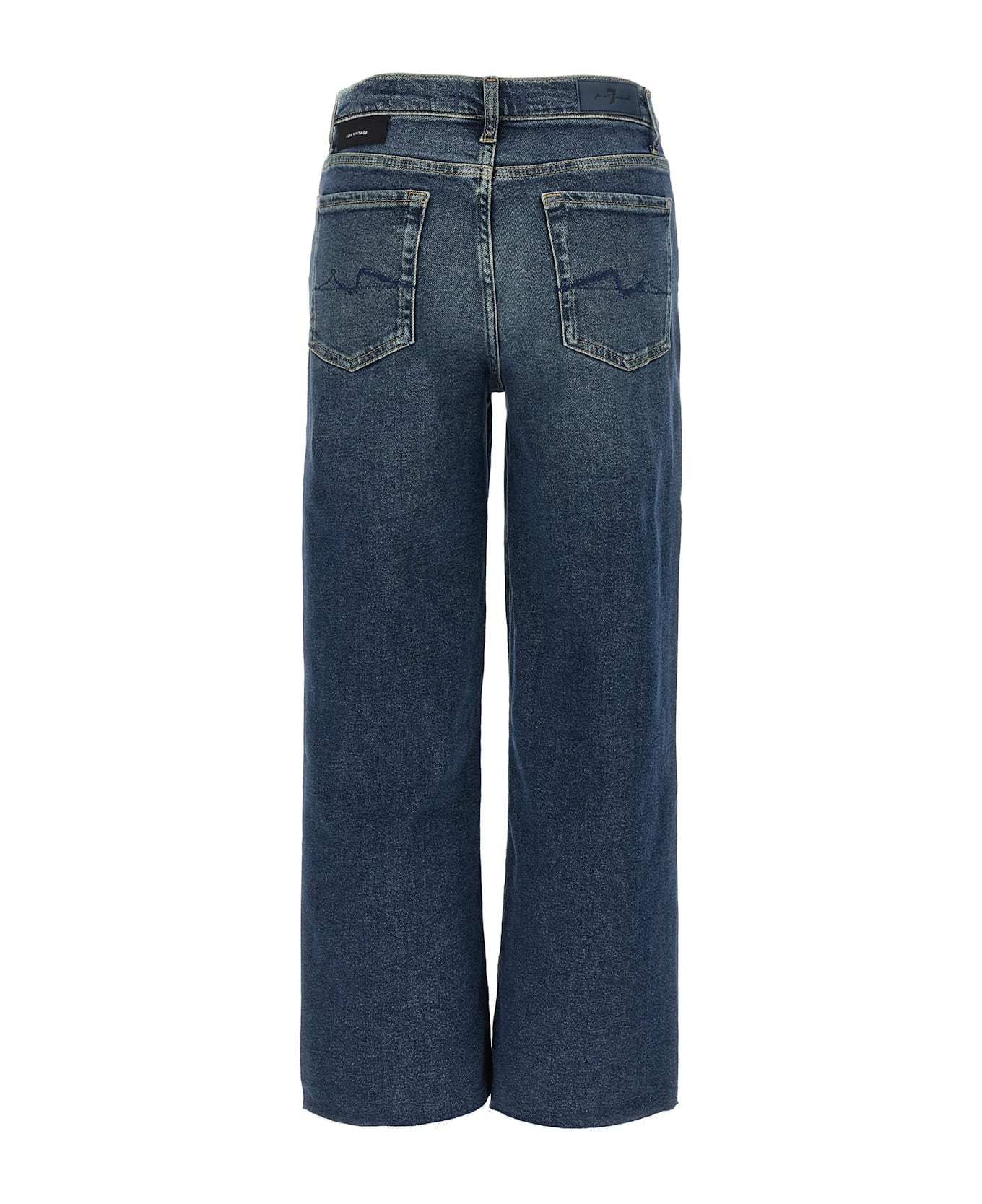 7 For All Mankind 
alexa Cropped
 Jeans - Light Blue