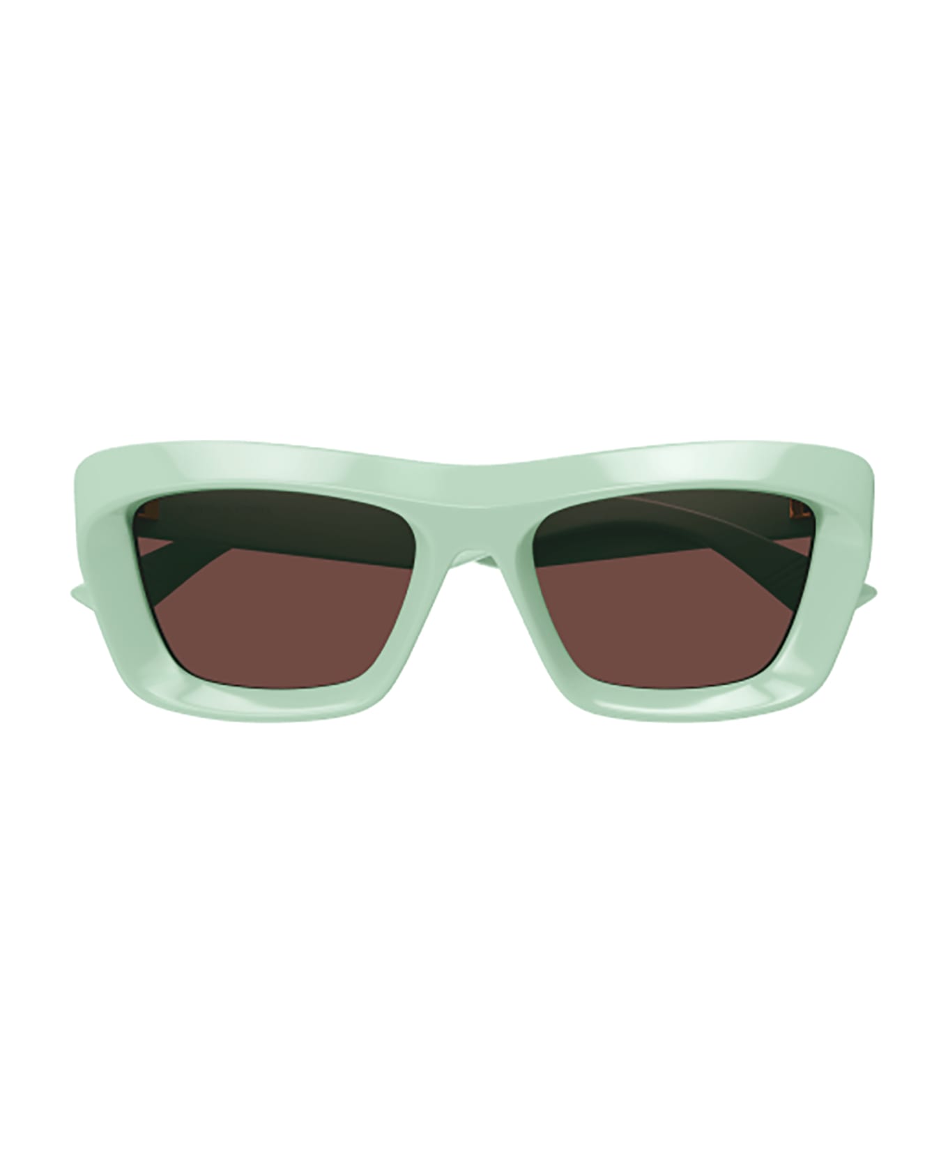 Bottega Veneta Eyewear BV1283S Sunglasses - Green Green Brown