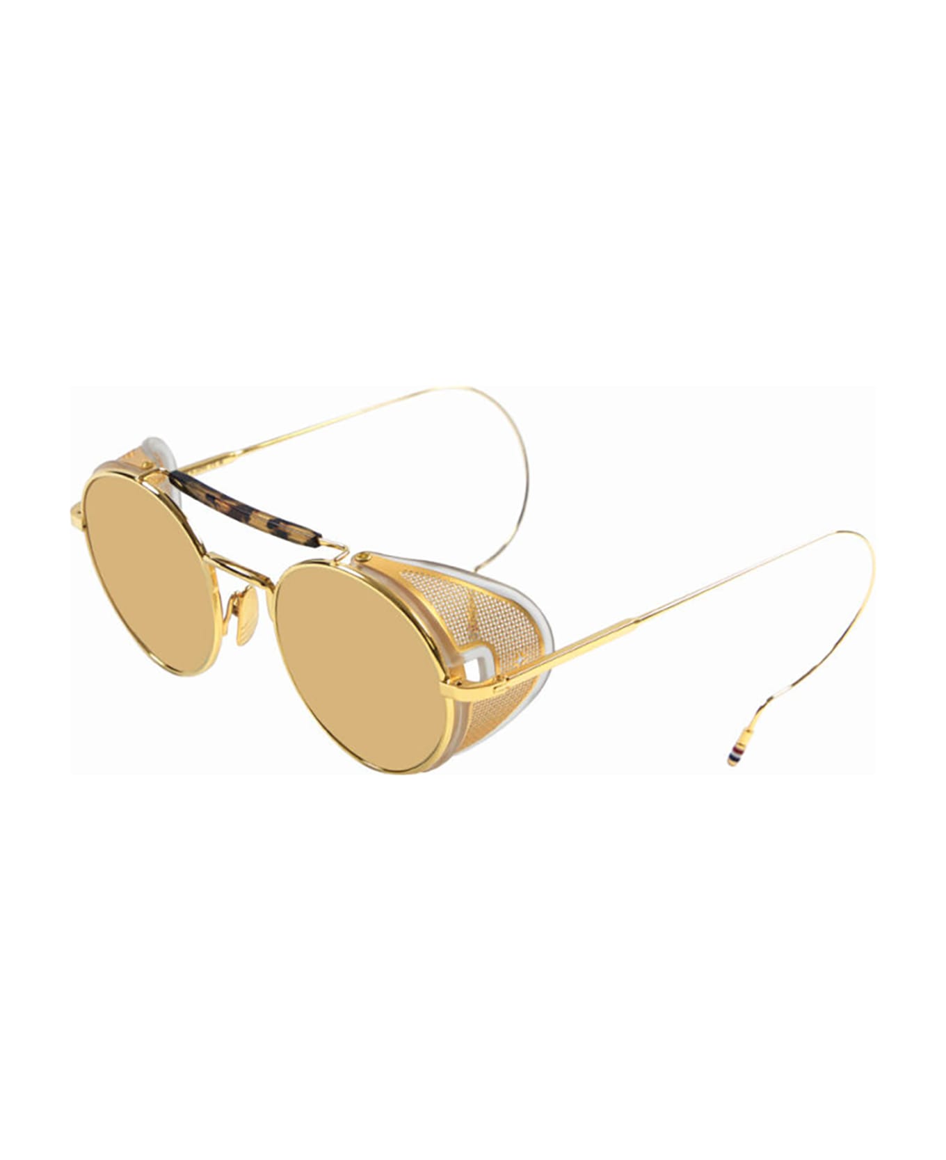 Thom Browne UES001L/G0003 Sunglasses - Yellow Gold