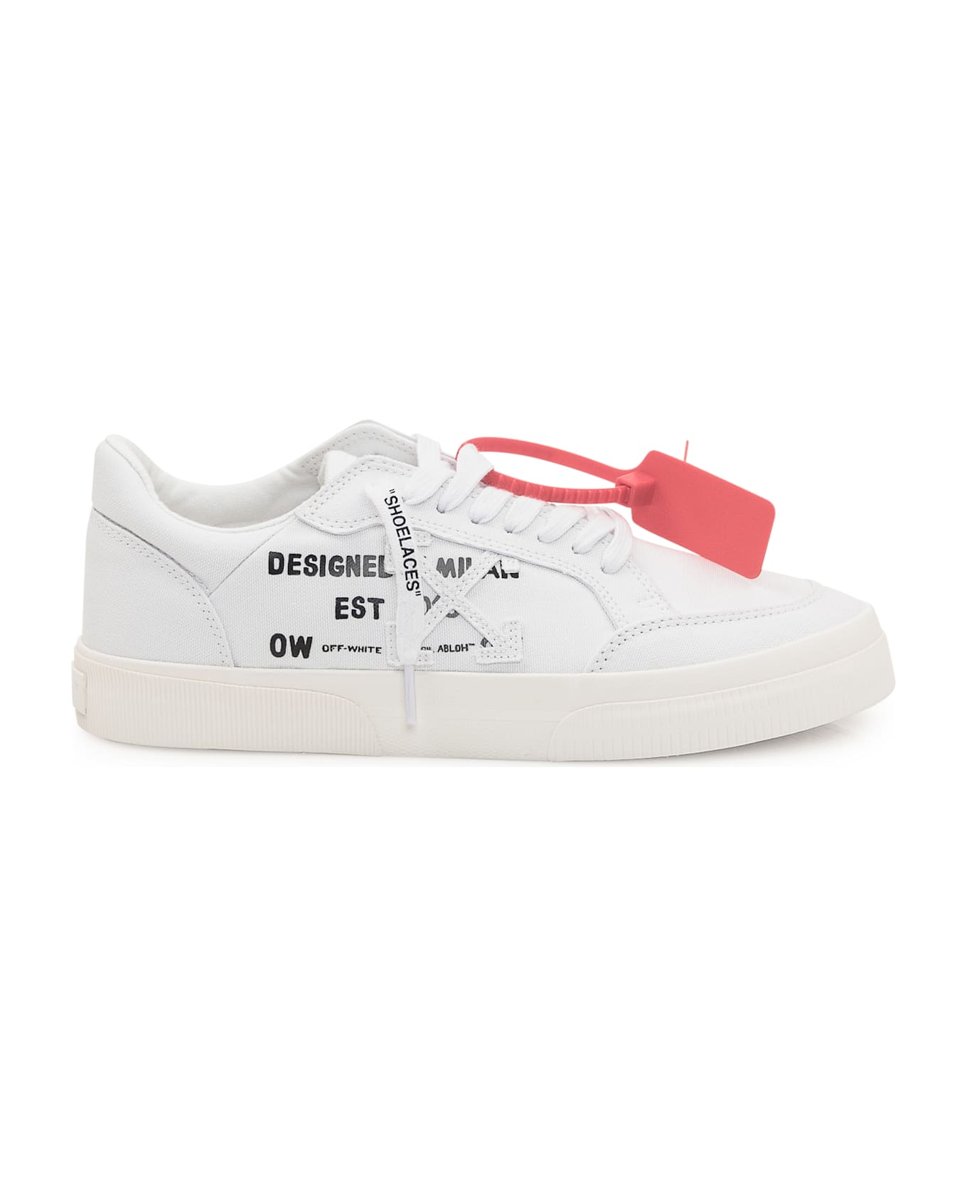 Off-White New Low Vulcanized Animation - WHITE BLUE