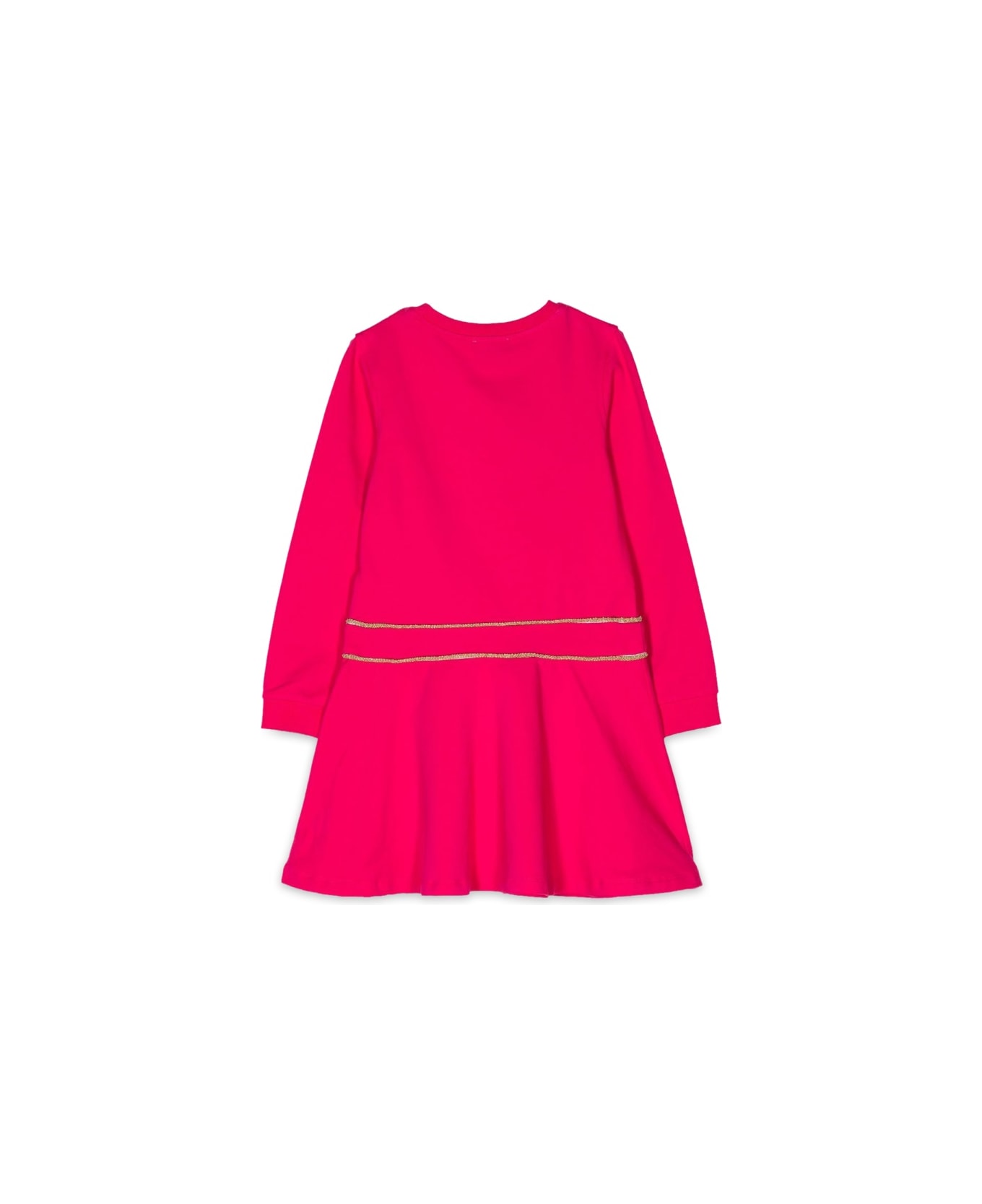 Moschino Logo Dress - FUCHSIA