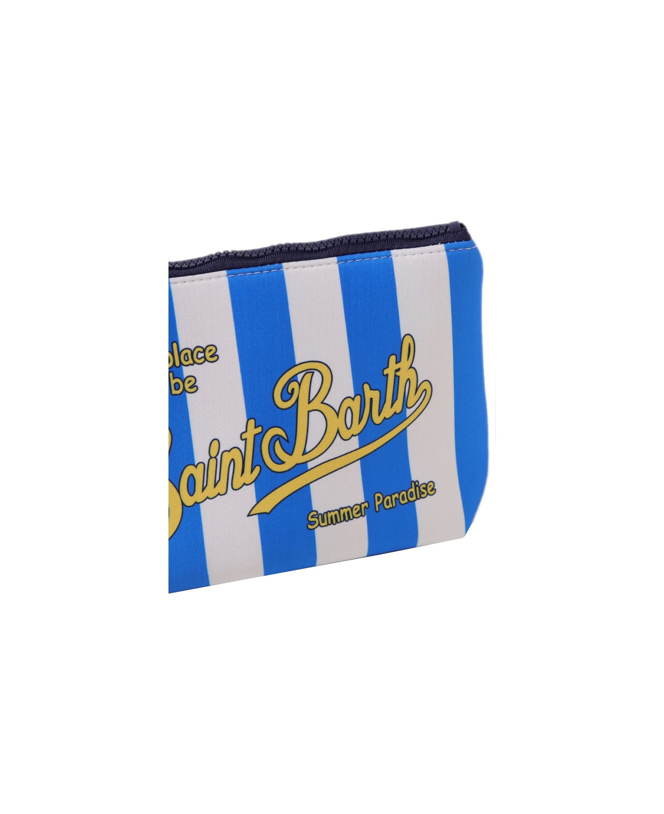 MC2 Saint Barth 

aline

 Handbag - White/blue
