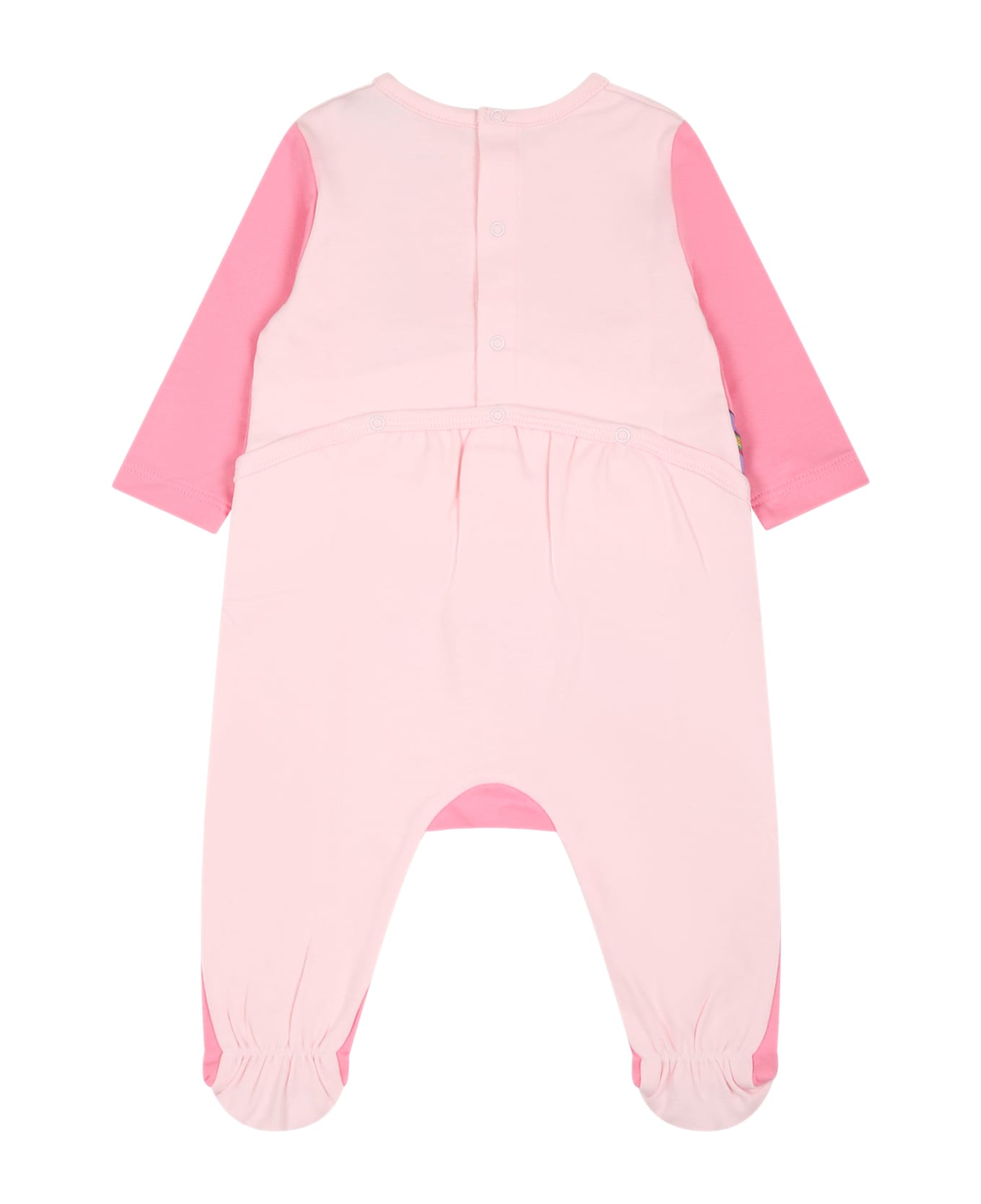 Little Marc Jacobs Pink Set For Baby Girl With Logo - Rosa