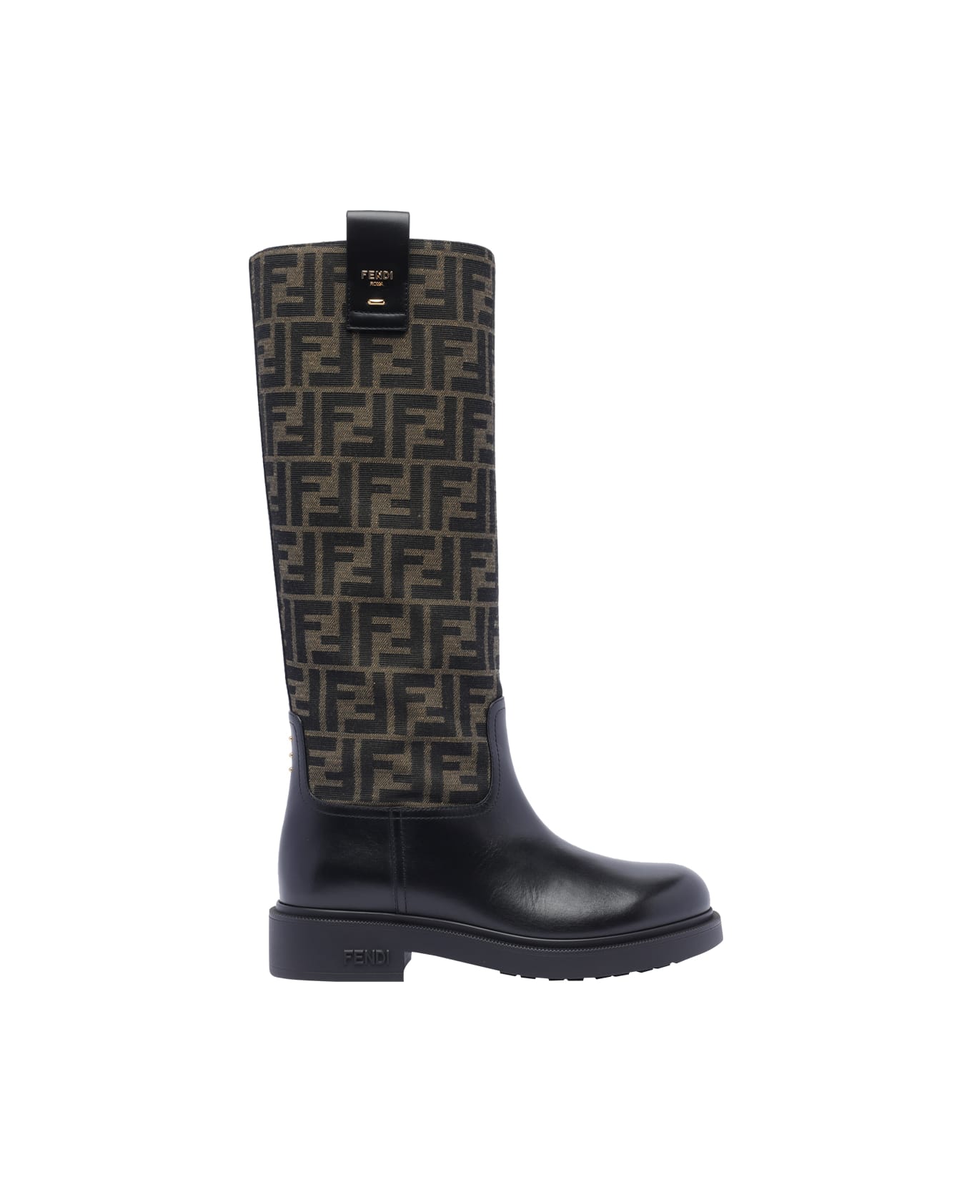 Fendi Filo Ff Boots - BLACK ブーツ