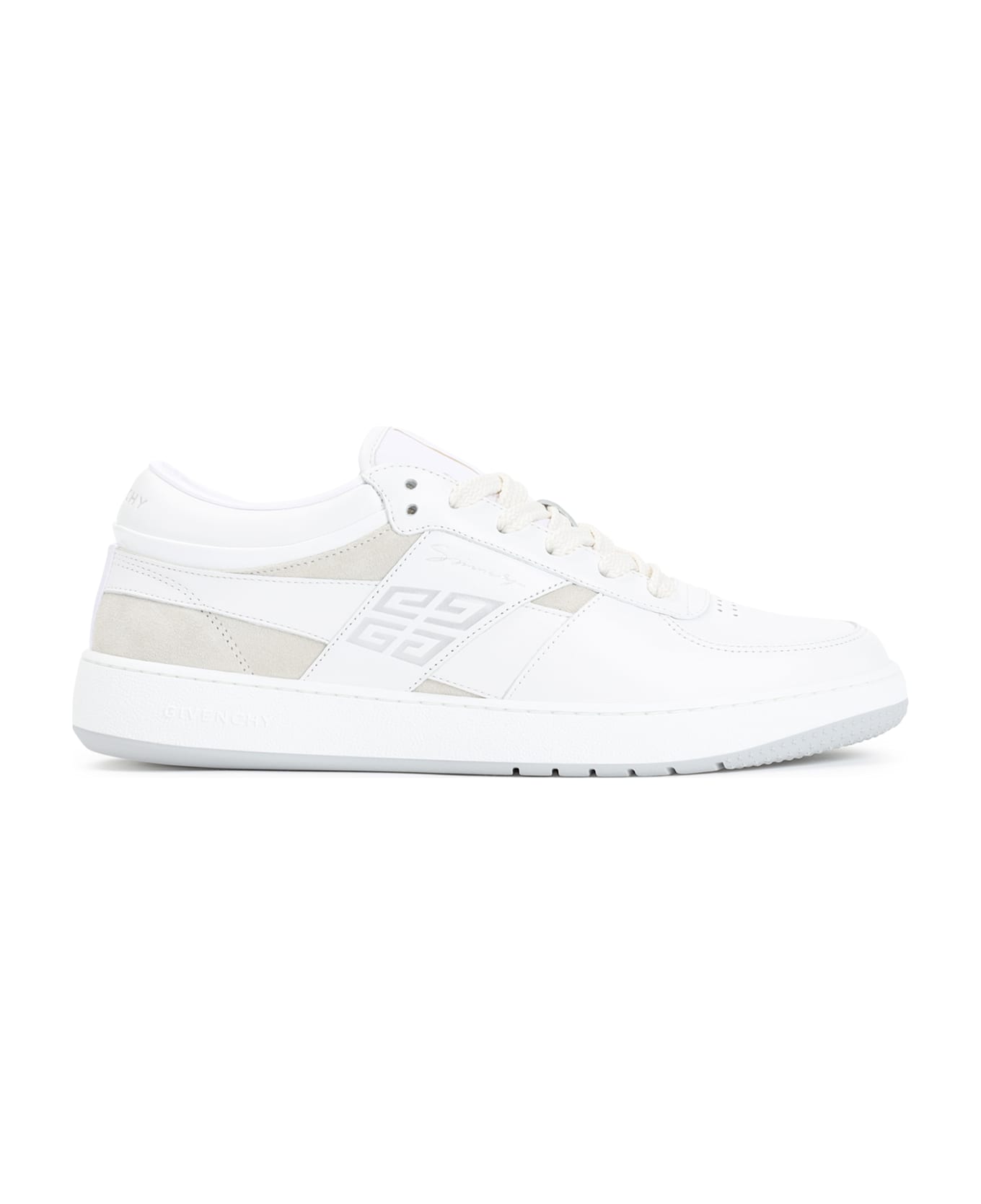 Givenchy G Move Low Sneakers - White Beige