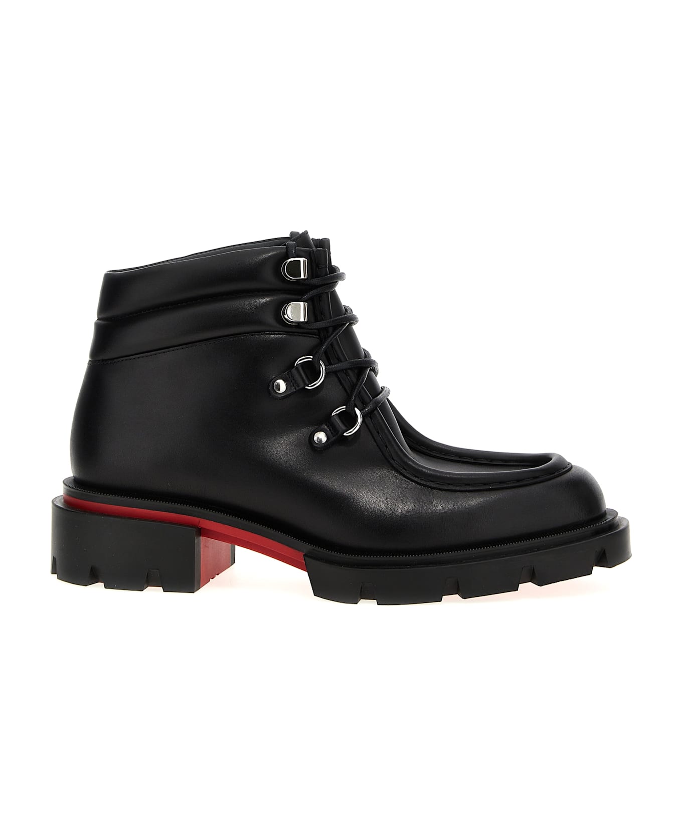 Christian Louboutin 'our Pabelito' Ankle Boots - Black  