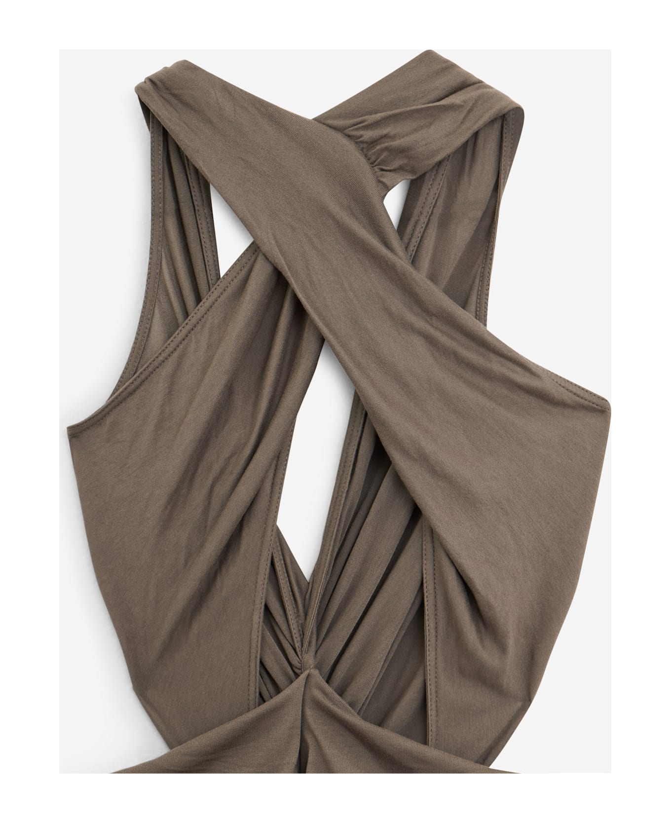 Rick Owens Lilies Poppy Gown Dress - grey