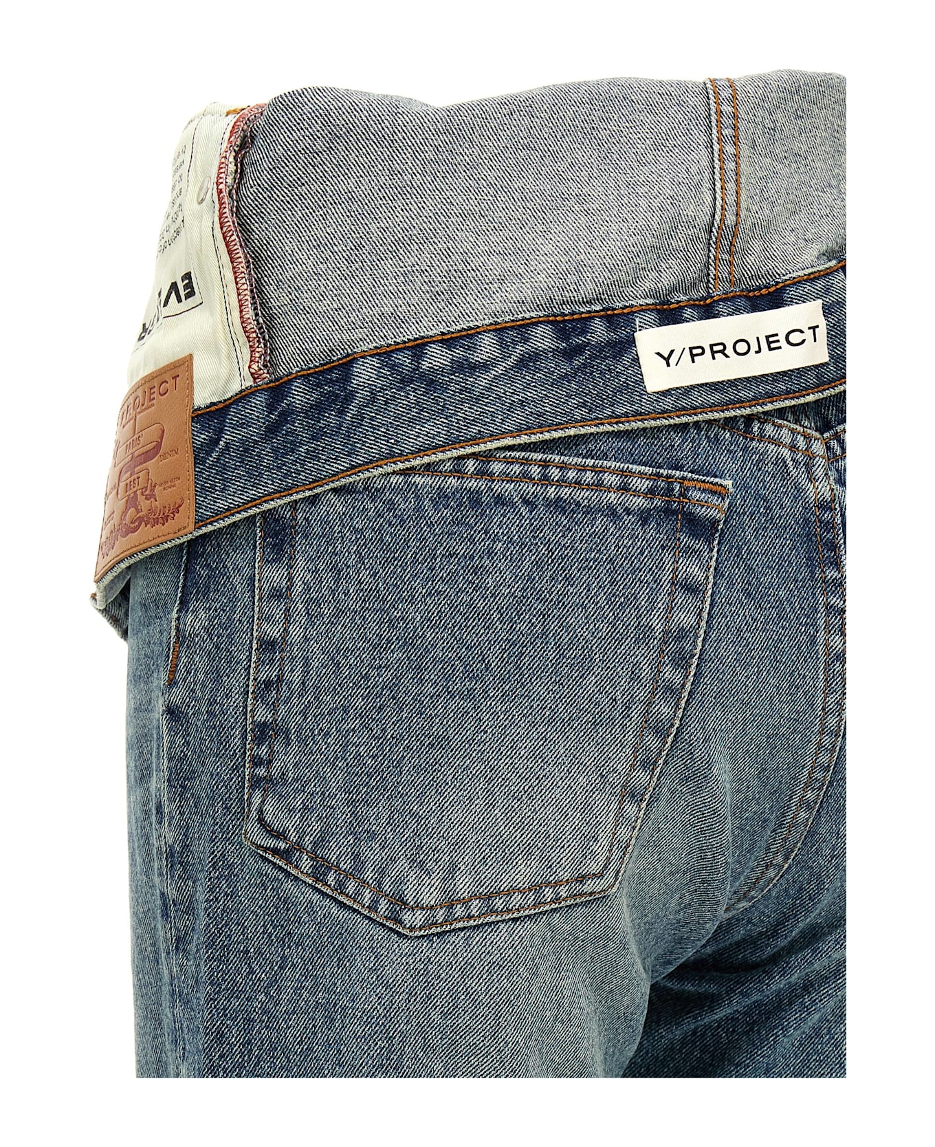 Y/Project 'evergreen' Jeans - Blue