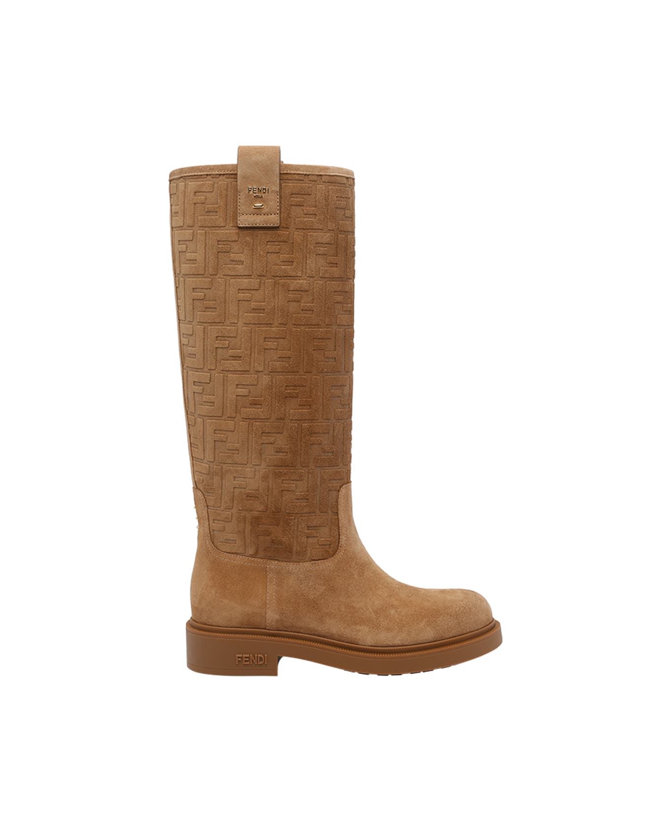 Fendi Filo Boots - Beige