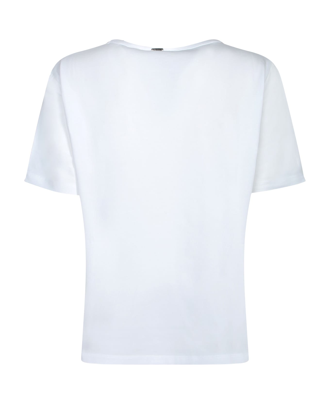 Herno T Shirt Con Stampa In Foil T-shirt - BIANCO