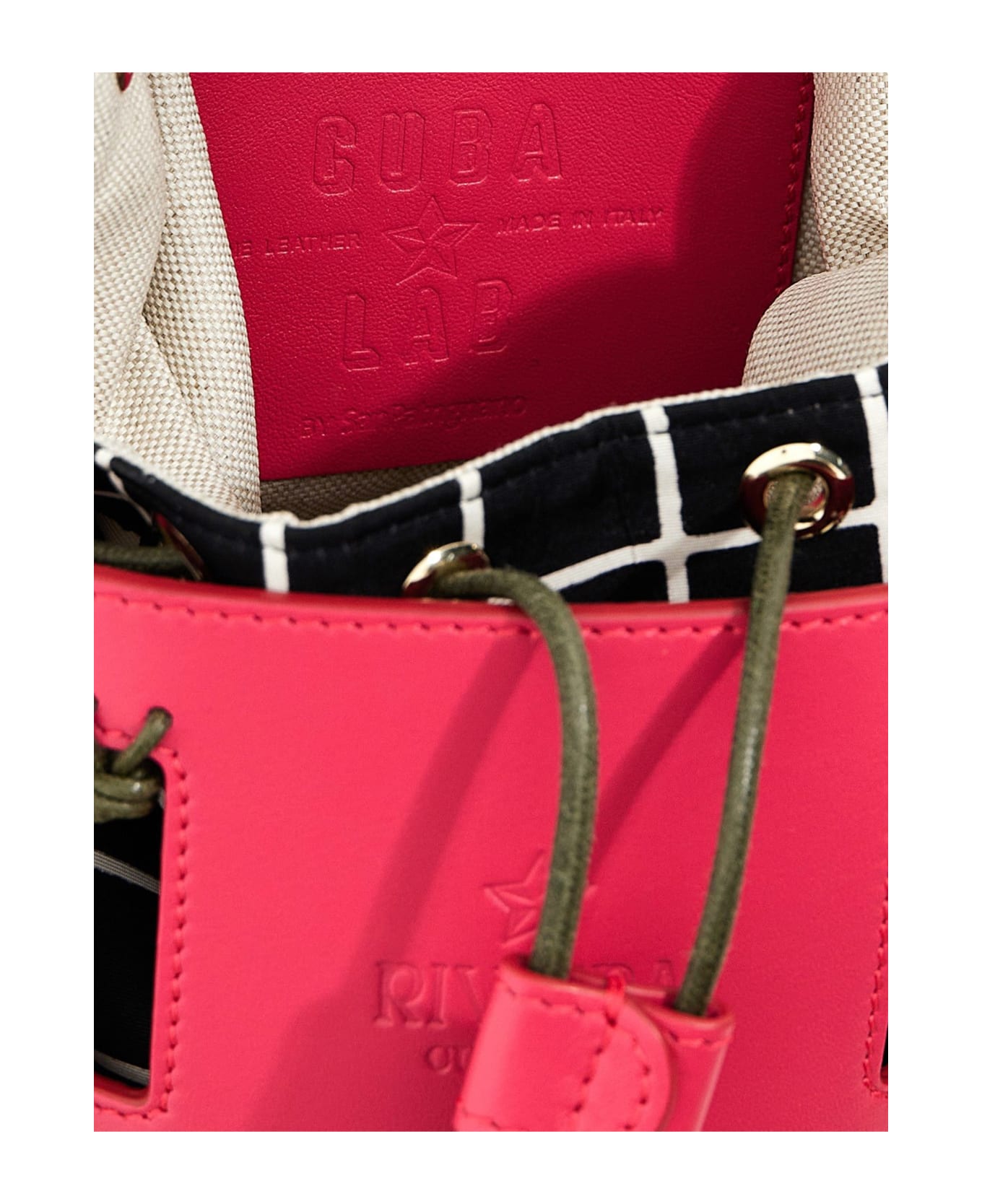 Cuba Lab 'riviera Cubalab' Cuba Lab X Sanpa Bucket Bag - Fuchsia