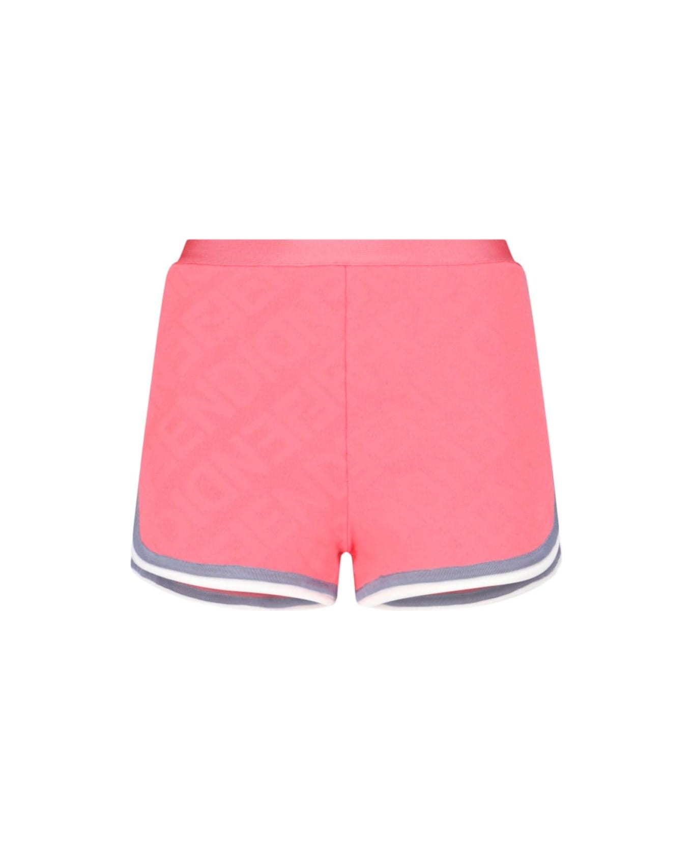 Fendi 'mirror' Logo Pants - Kissed ショートパンツ