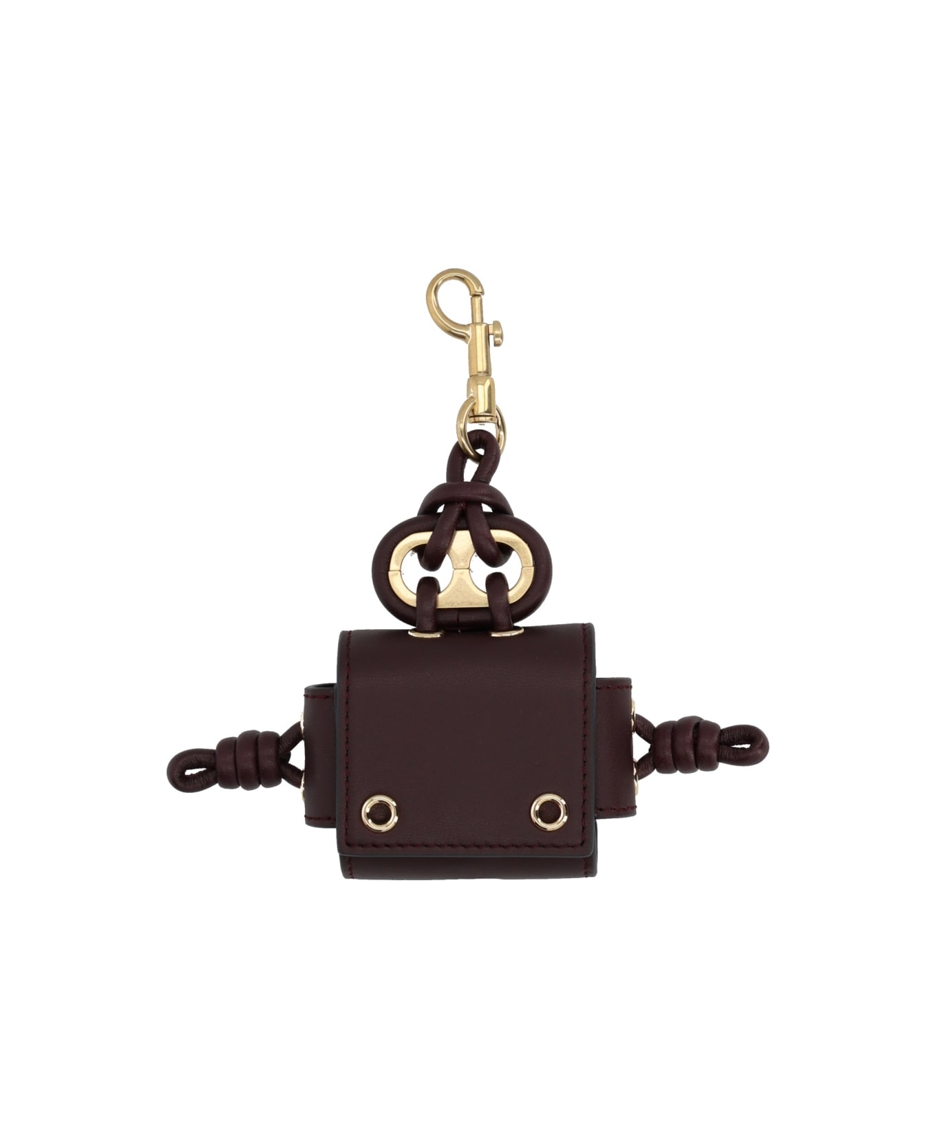 Anya Hindmarch Earphone Case - BROWN