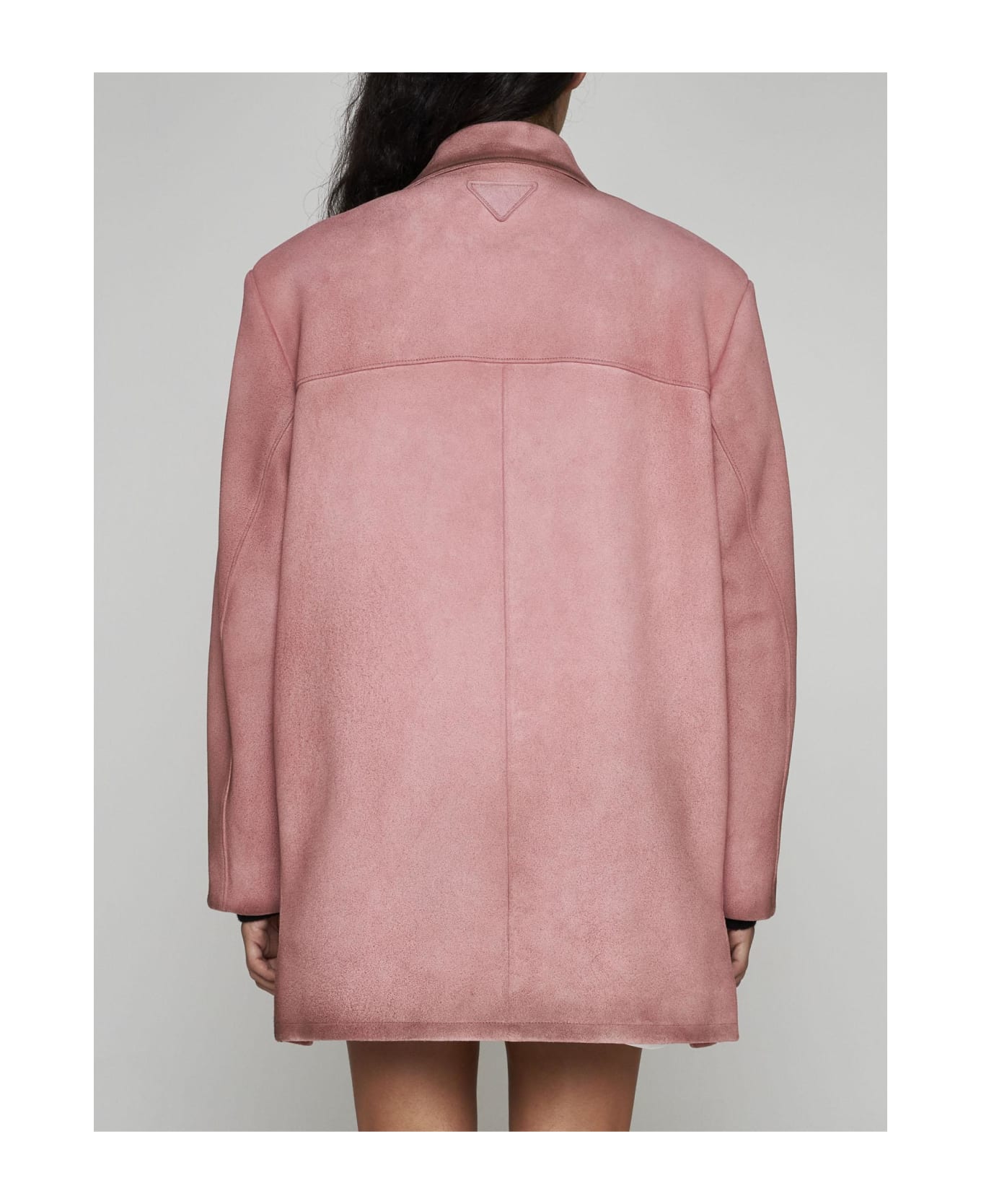 Prada Suede Jacket - Pink