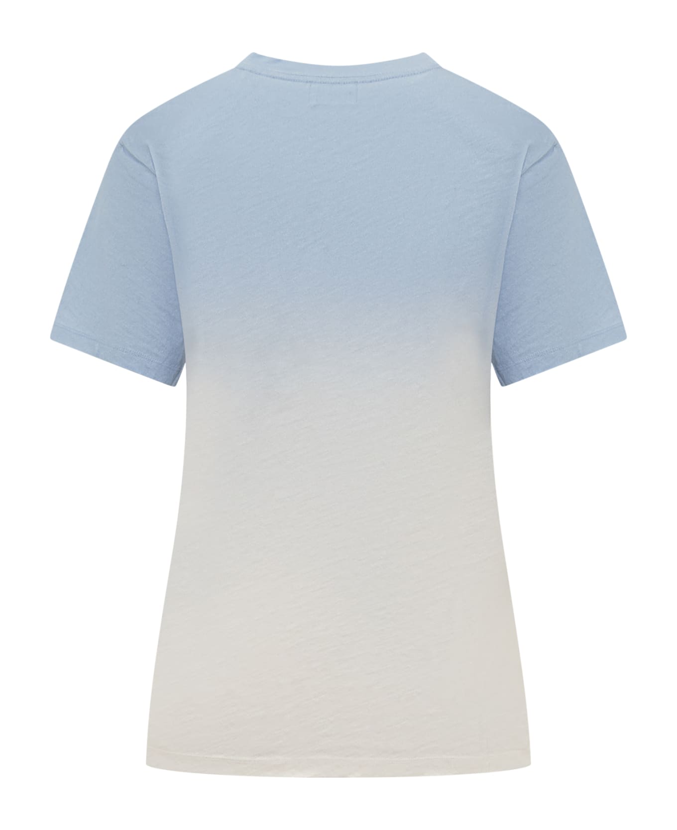 Marant Étoile T-shirt With Print - LIGHT BLUE