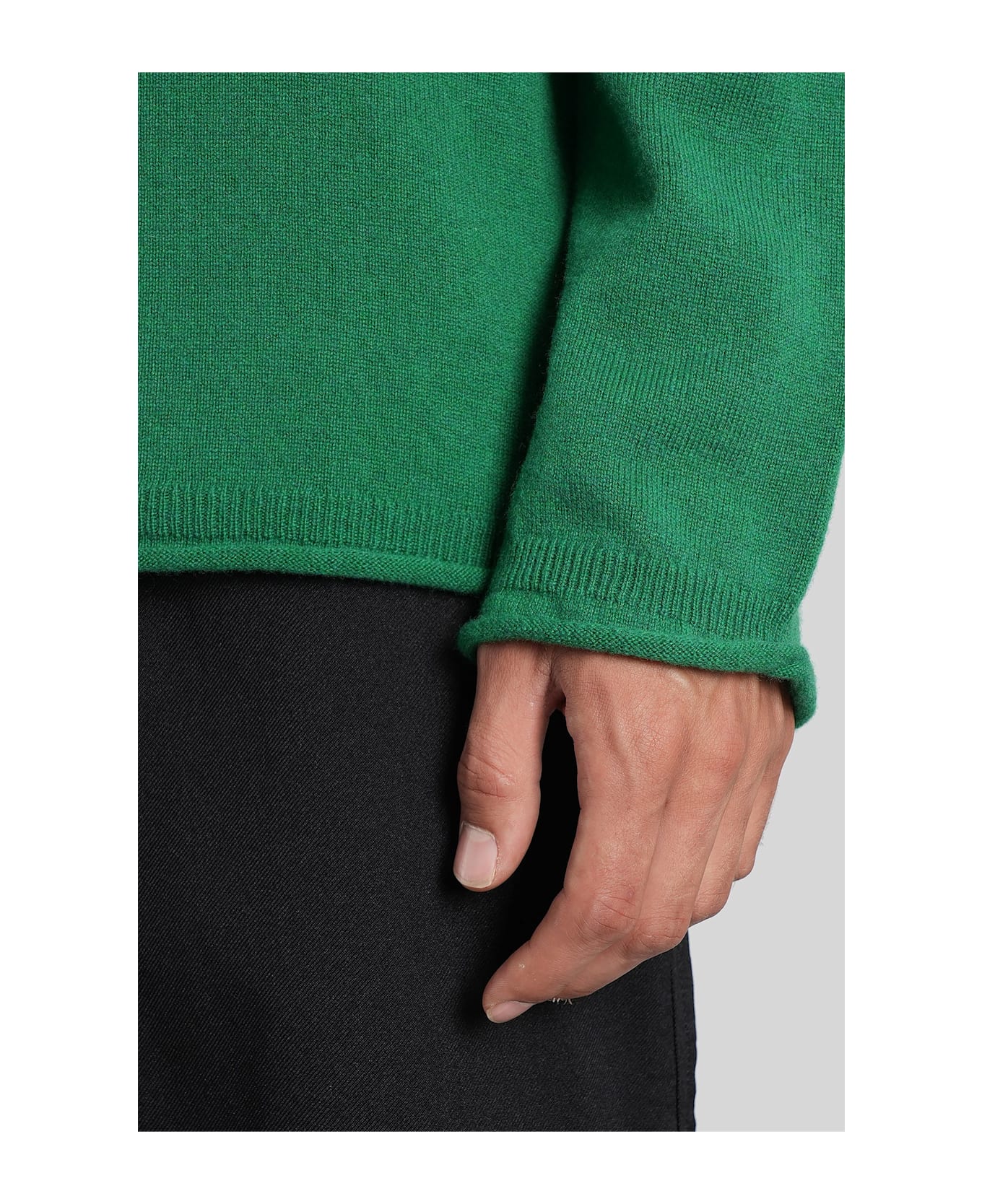 Comme des Garçons Knitwear In Green Wool - Arancione