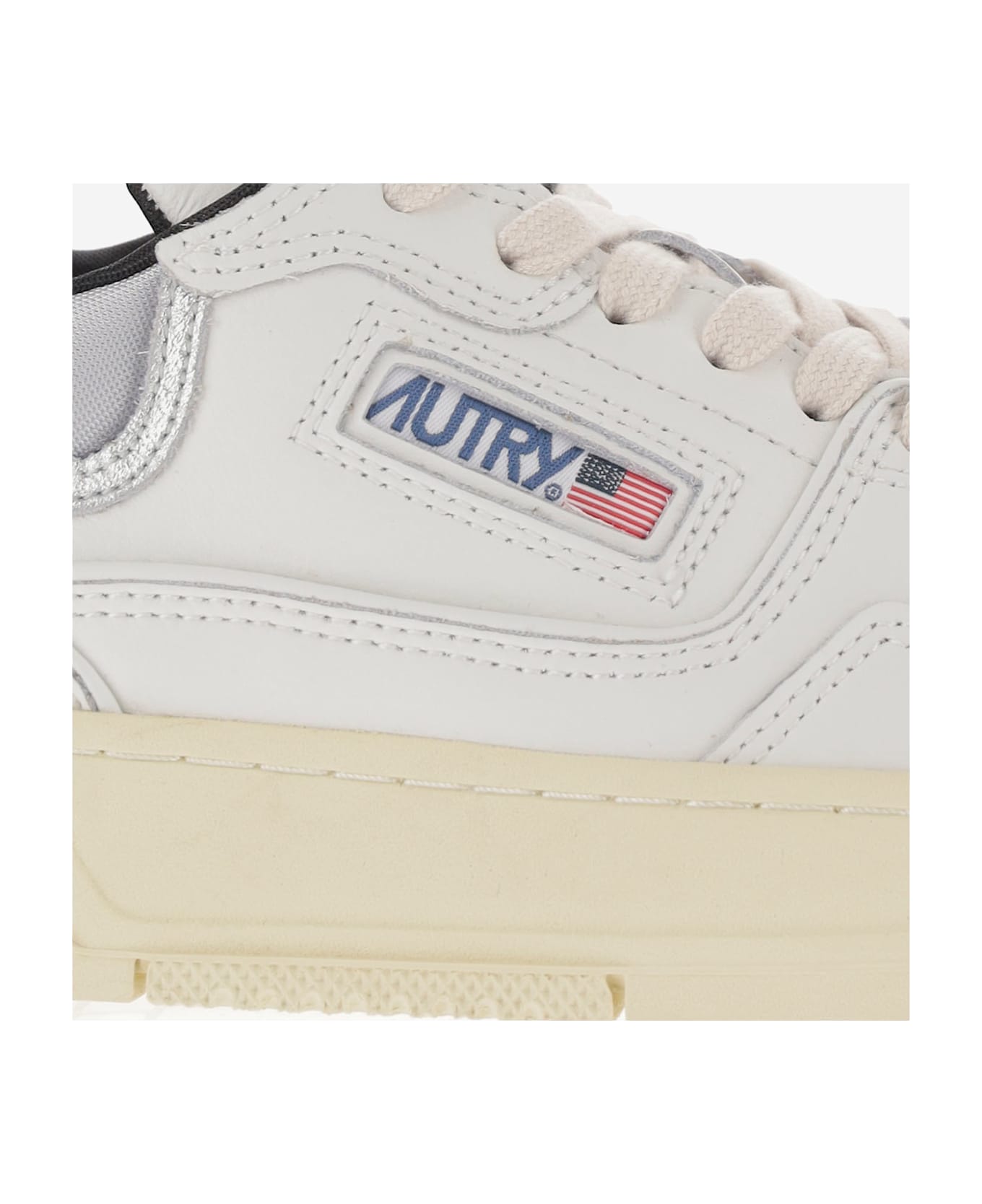 Autry Clc Leather Sneakers - White