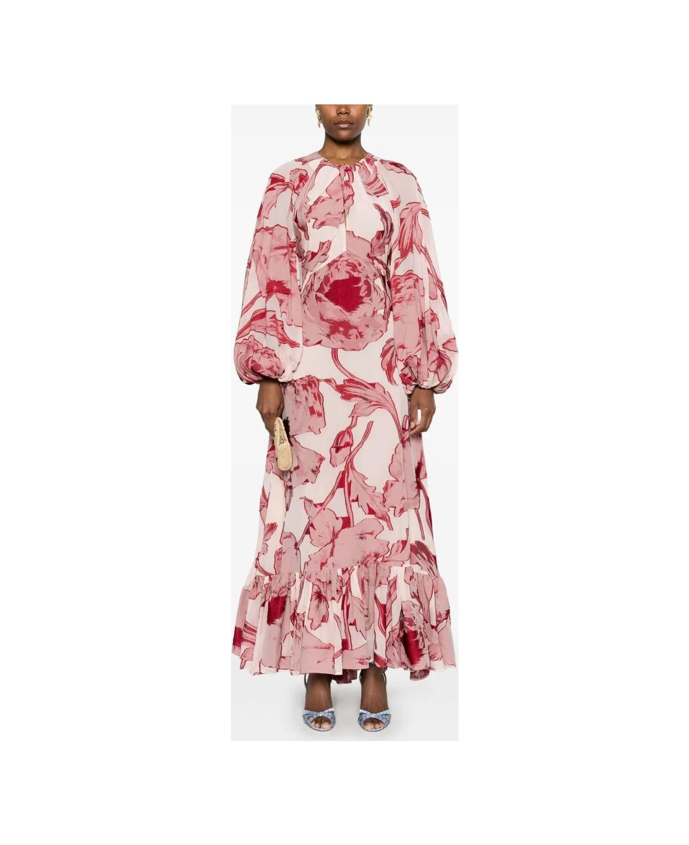 La DoubleJ Floral Maxi Dress - Multicolore