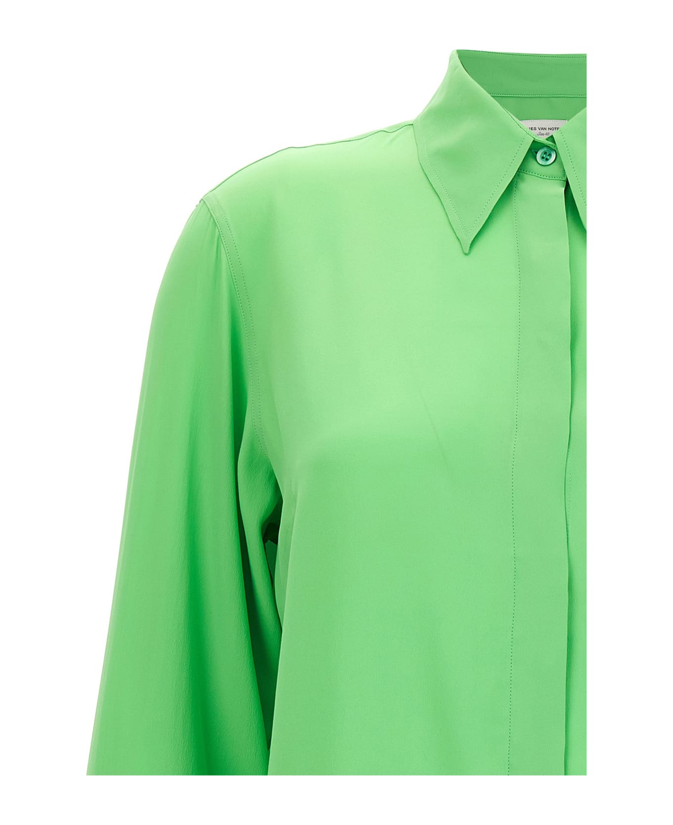 Dries Van Noten 'chowy' Shirt - Green