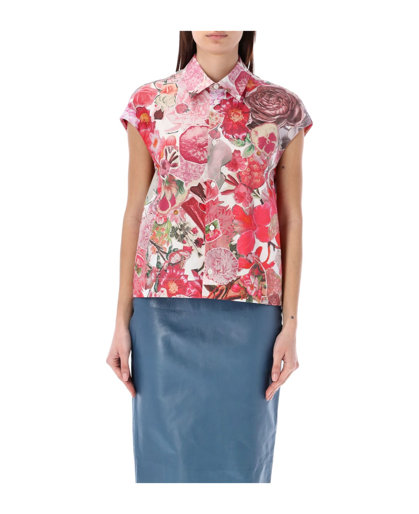 Marni Floral Print Shirt - MultiColour シャツ