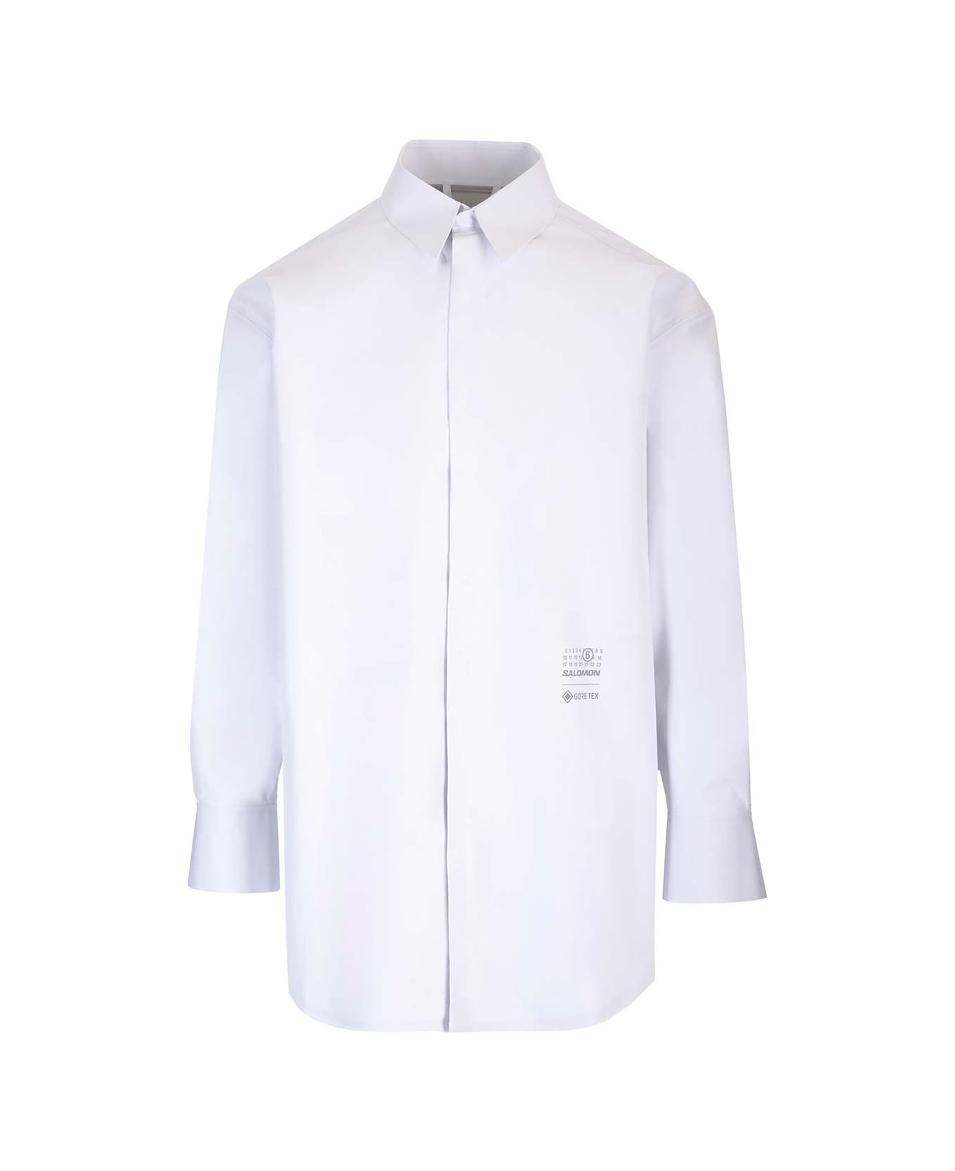 MM6 Maison Margiela Technical Oversized Shirt - White