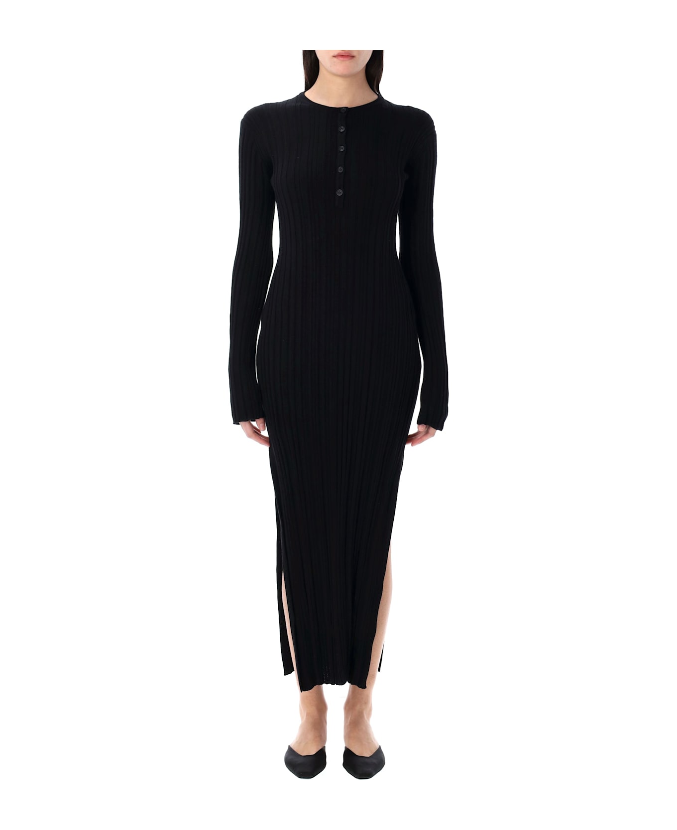Loulou Studio Eldara Long Dress - Black