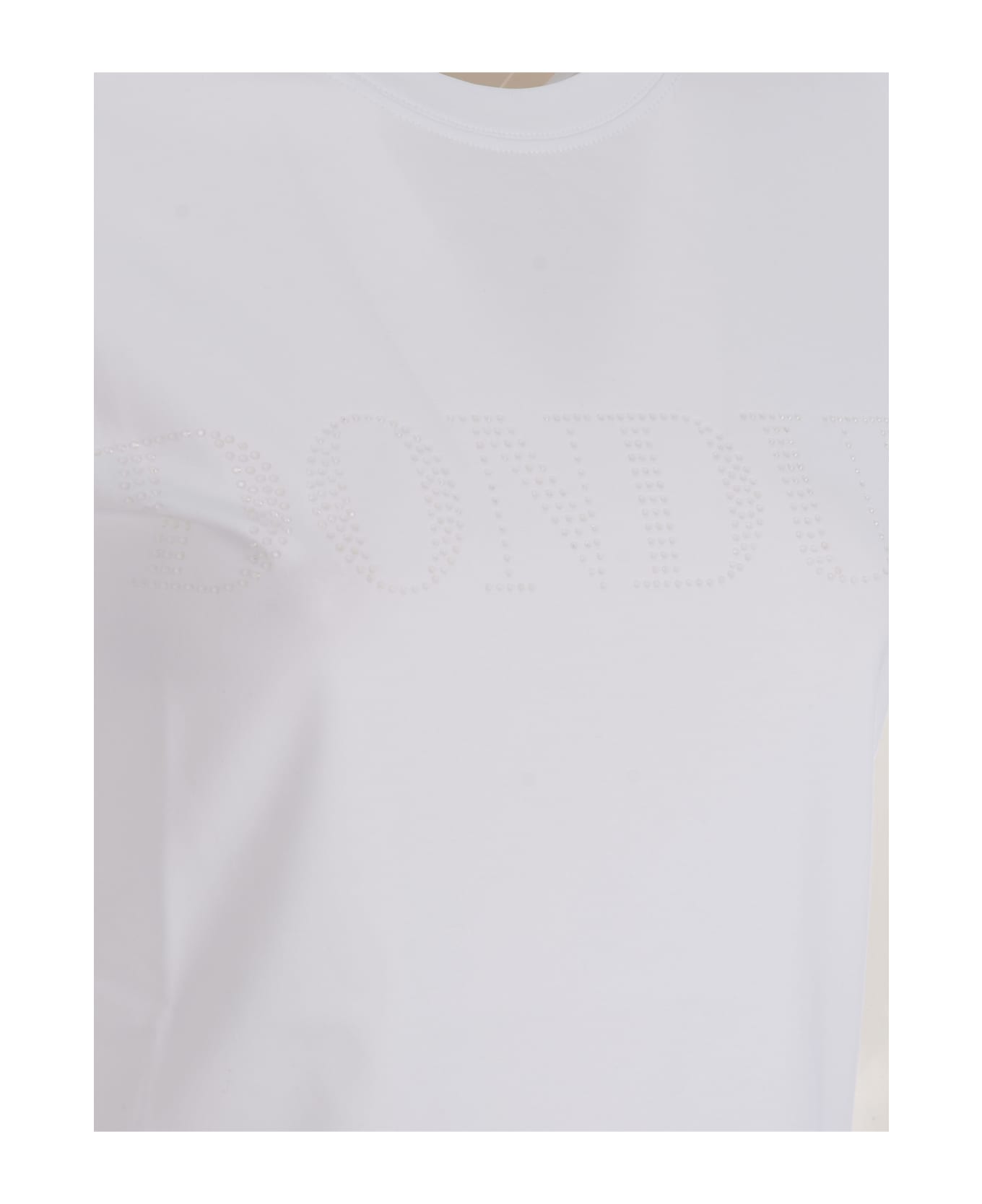 Dondup T-shirt Dondup In Cotton - Bianco Tシャツ