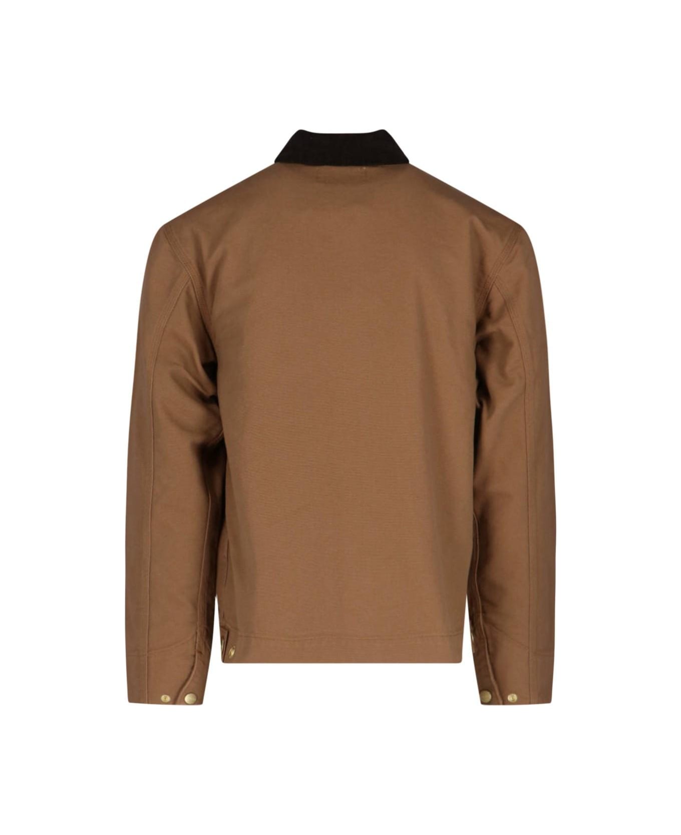 Carhartt 
detroit
 Zip Jacket - BROWN