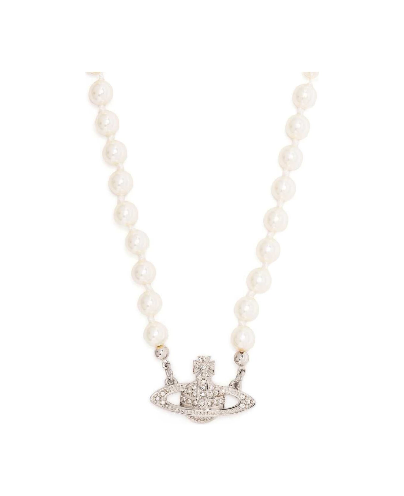 Vivienne Westwood Man. Mini Bas Relief Pearl - Metallic