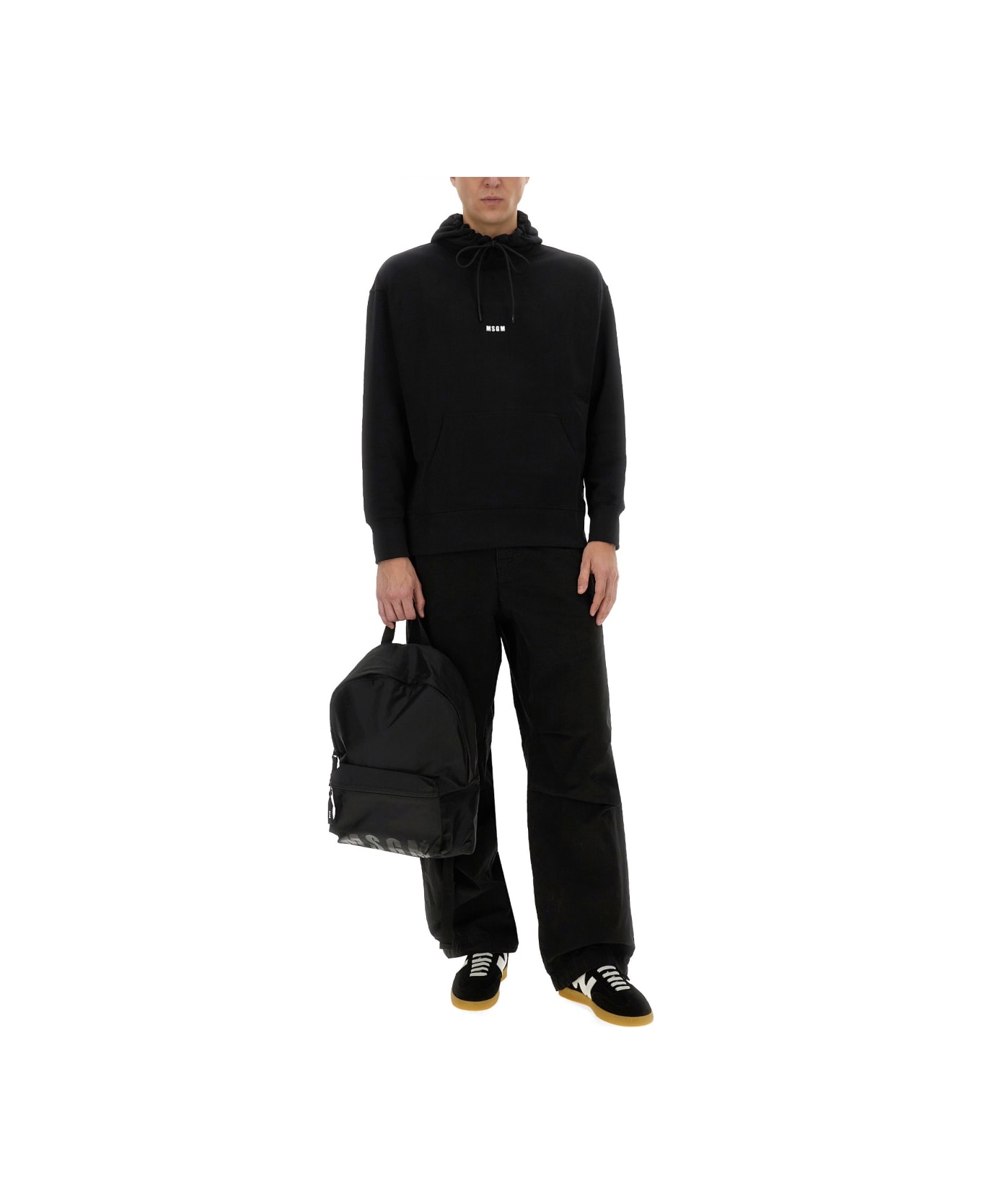 MSGM Hoodie - BLACK