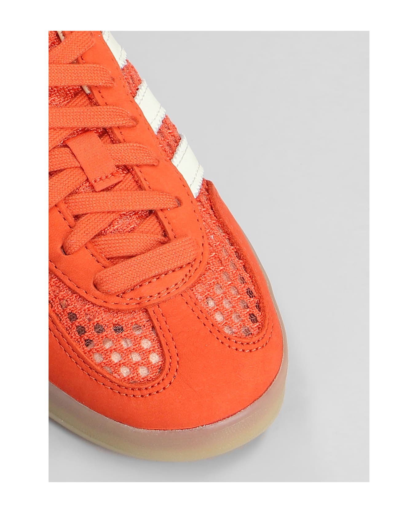 Adidas Gazelle Indoor Sneakers In Orange Fabric - orange