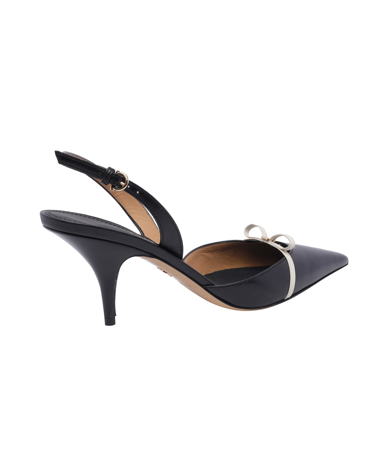 Ferragamo Gylla Slingback Pumps - Black