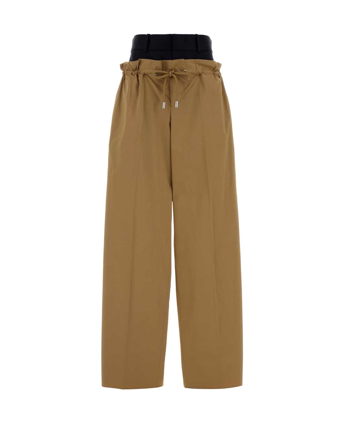 Dsquared2 Camel Stretch Poplin Pant - WHITE
