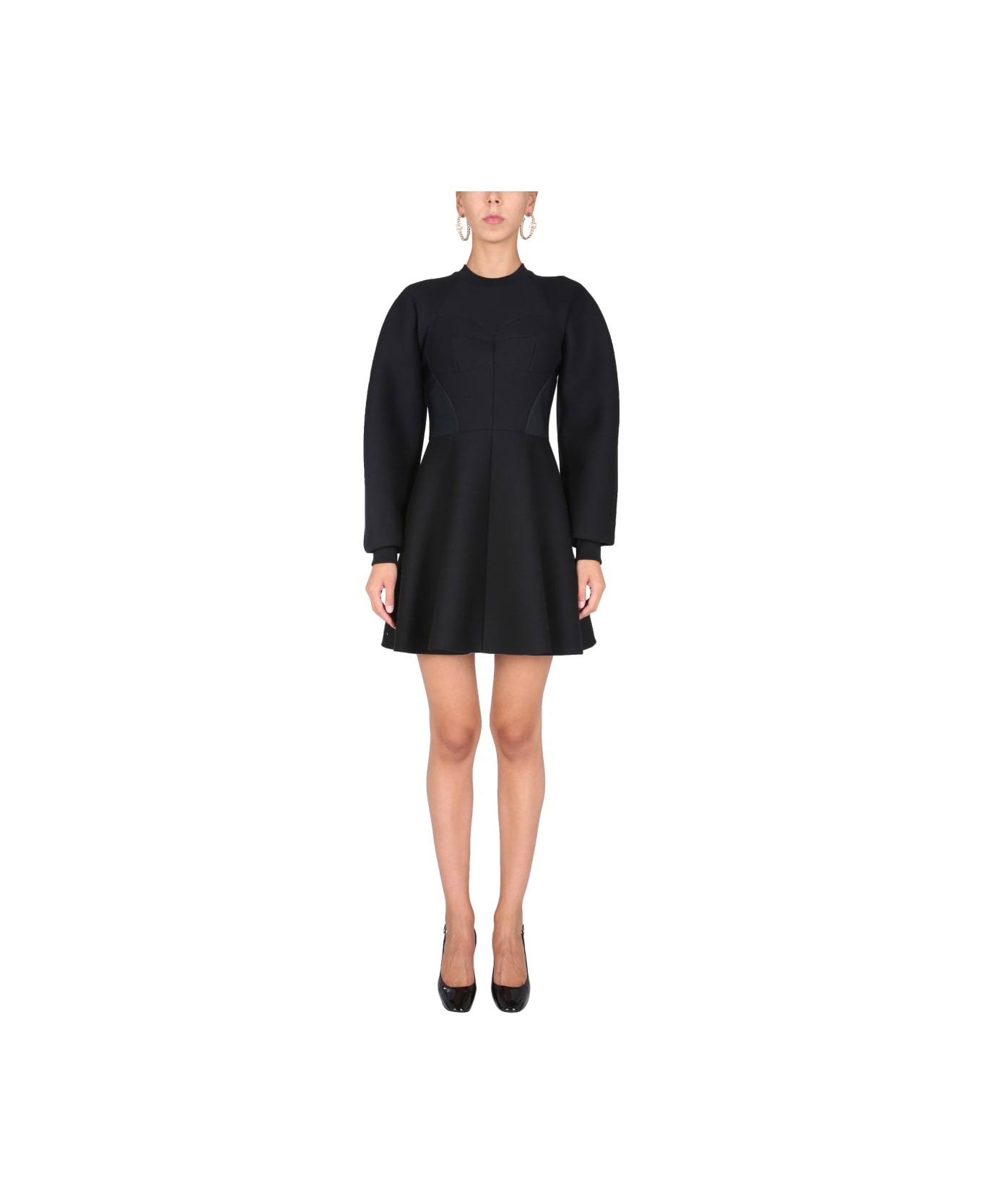 Dolce 
Gabbana Technical Jersey Dress - BLACK