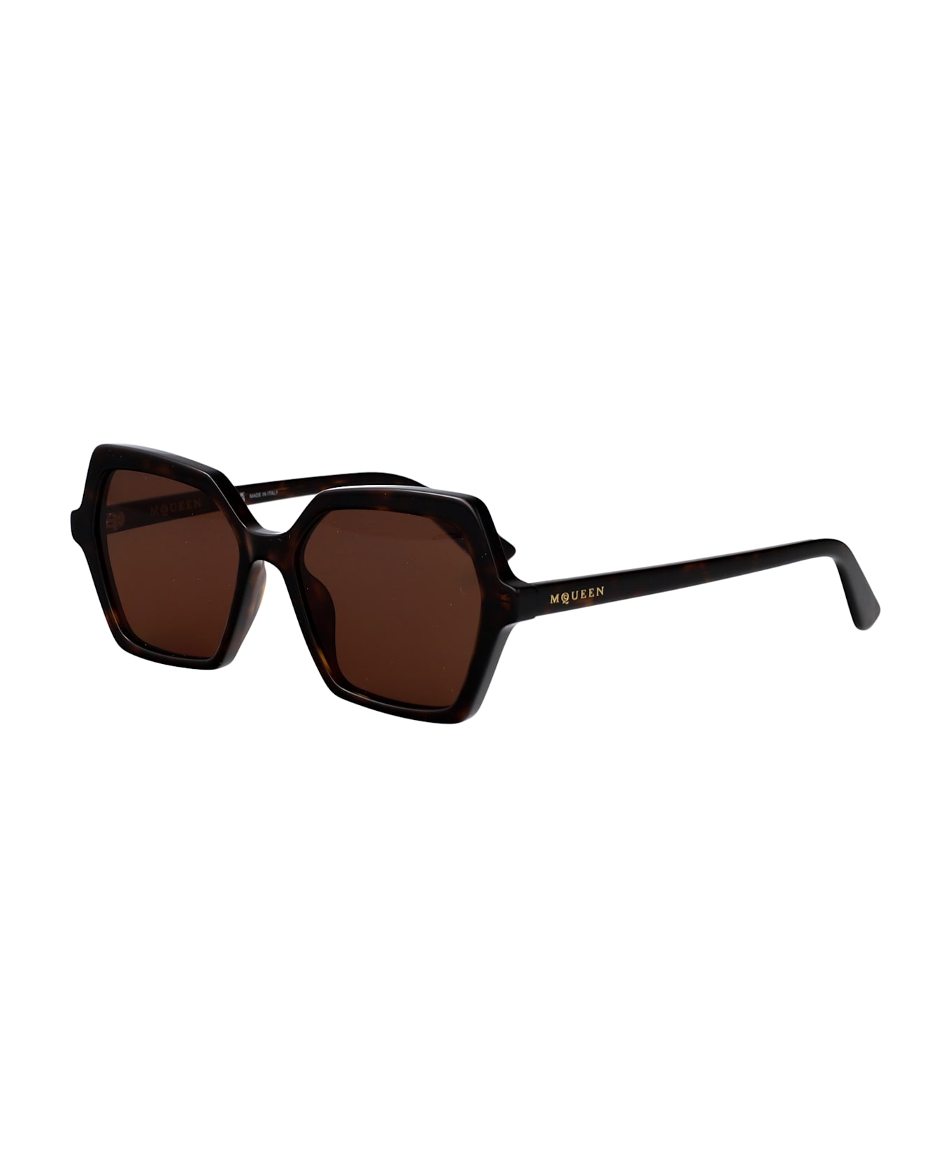 Alexander McQueen Eyewear Am0537s Sunglasses - HAVANA-HAVANA-BROWN